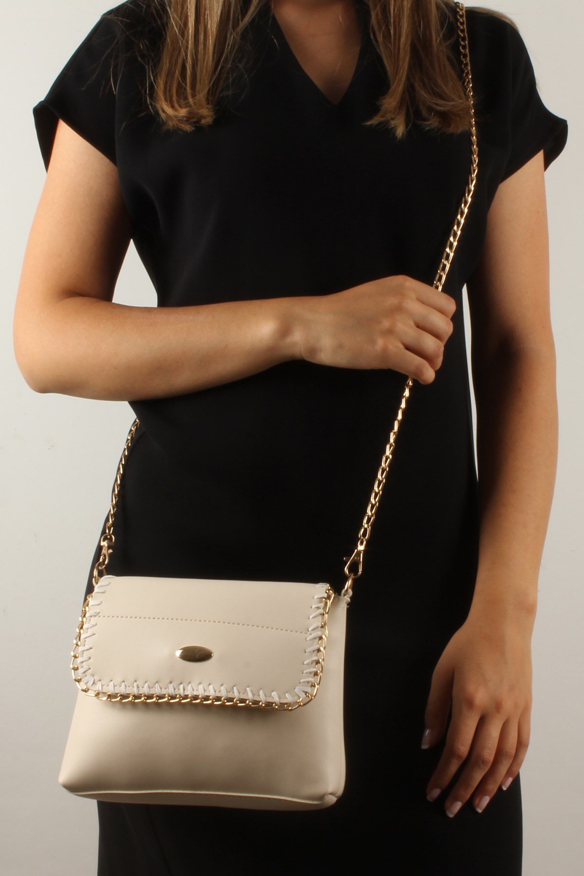 LWE20374-SLuwweLuwwe Bag'sKadın Zincir Askılı Omuz Çantası (20374)