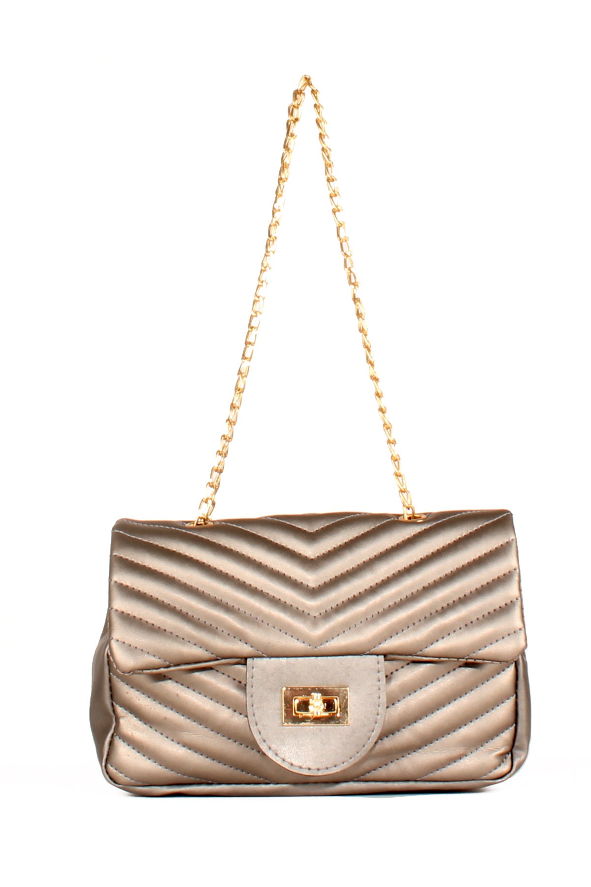 LWE20600-STalhaLuwwe Bag'sKadın Zincir Askılı Omuz Çantası (20600)