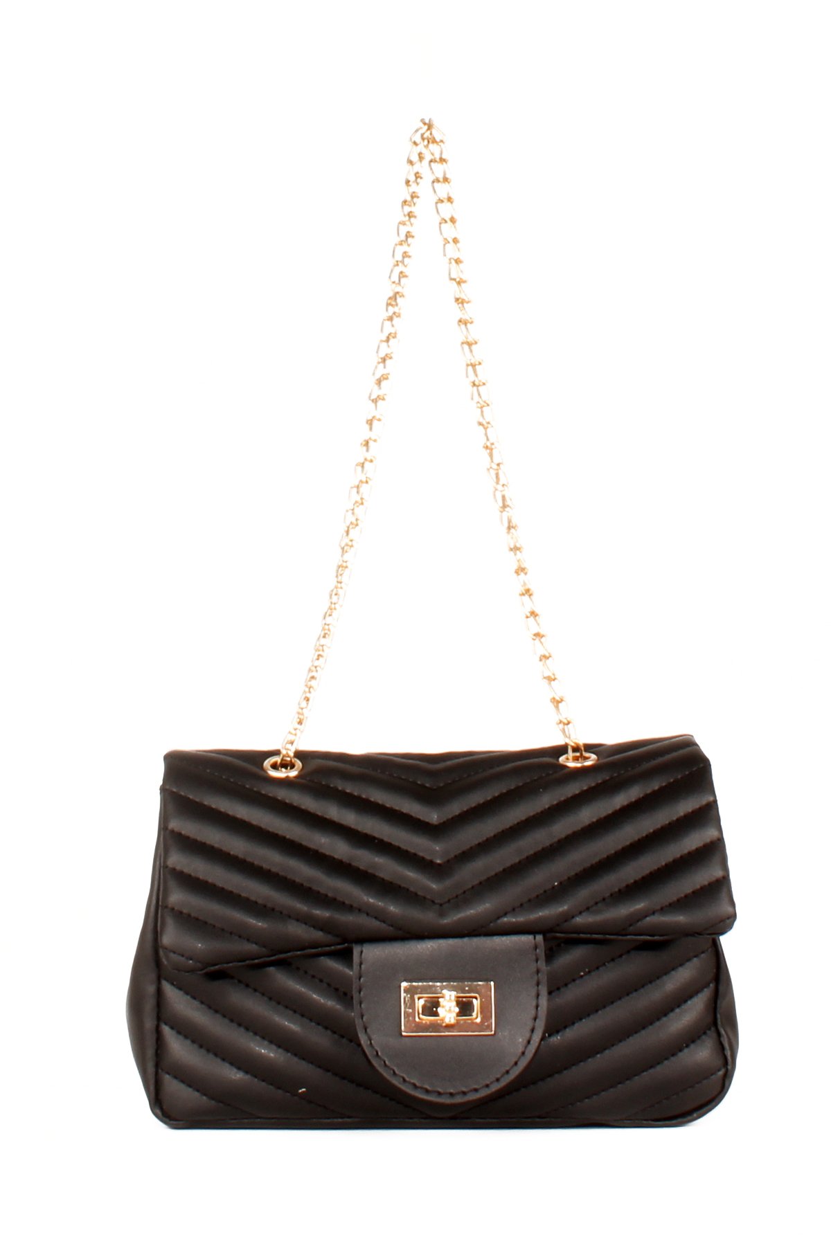 LWE20600-STalhaLuwwe Bag'sKadın Zincir Askılı Omuz Çantası (20600)