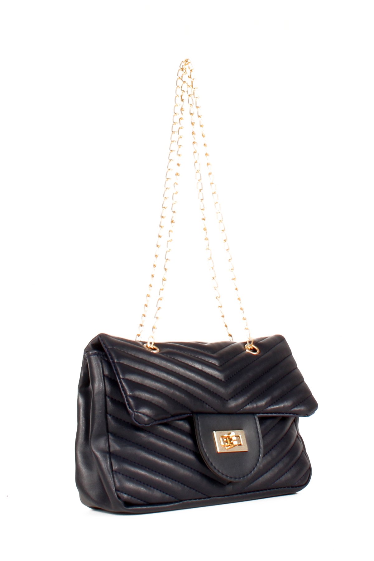 LWE20600-STalhaLuwwe Bag'sKadın Zincir Askılı Omuz Çantası (20600)