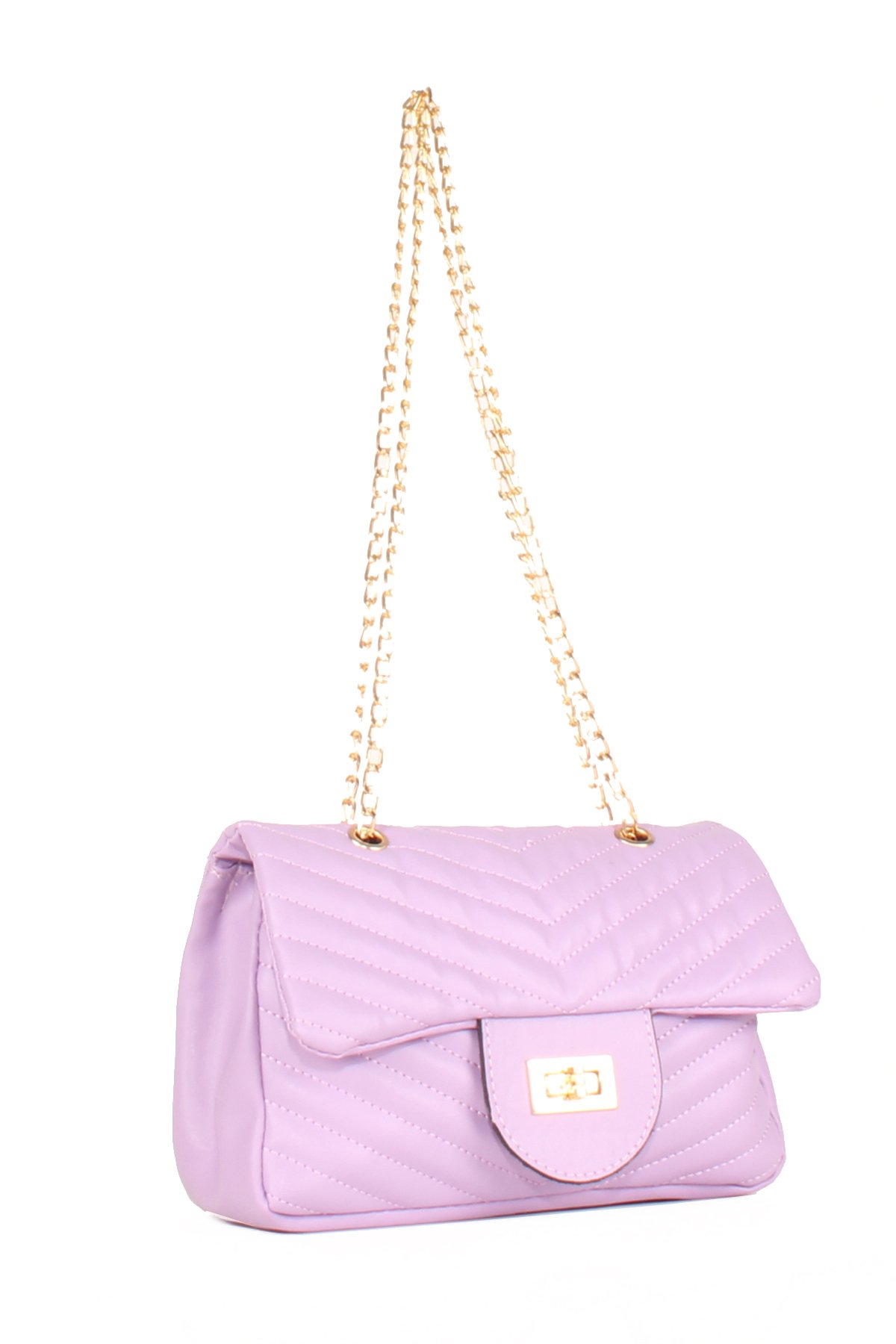 LWE20600-STalhaLuwwe Bag'sKadın Zincir Askılı Omuz Çantası (20600)