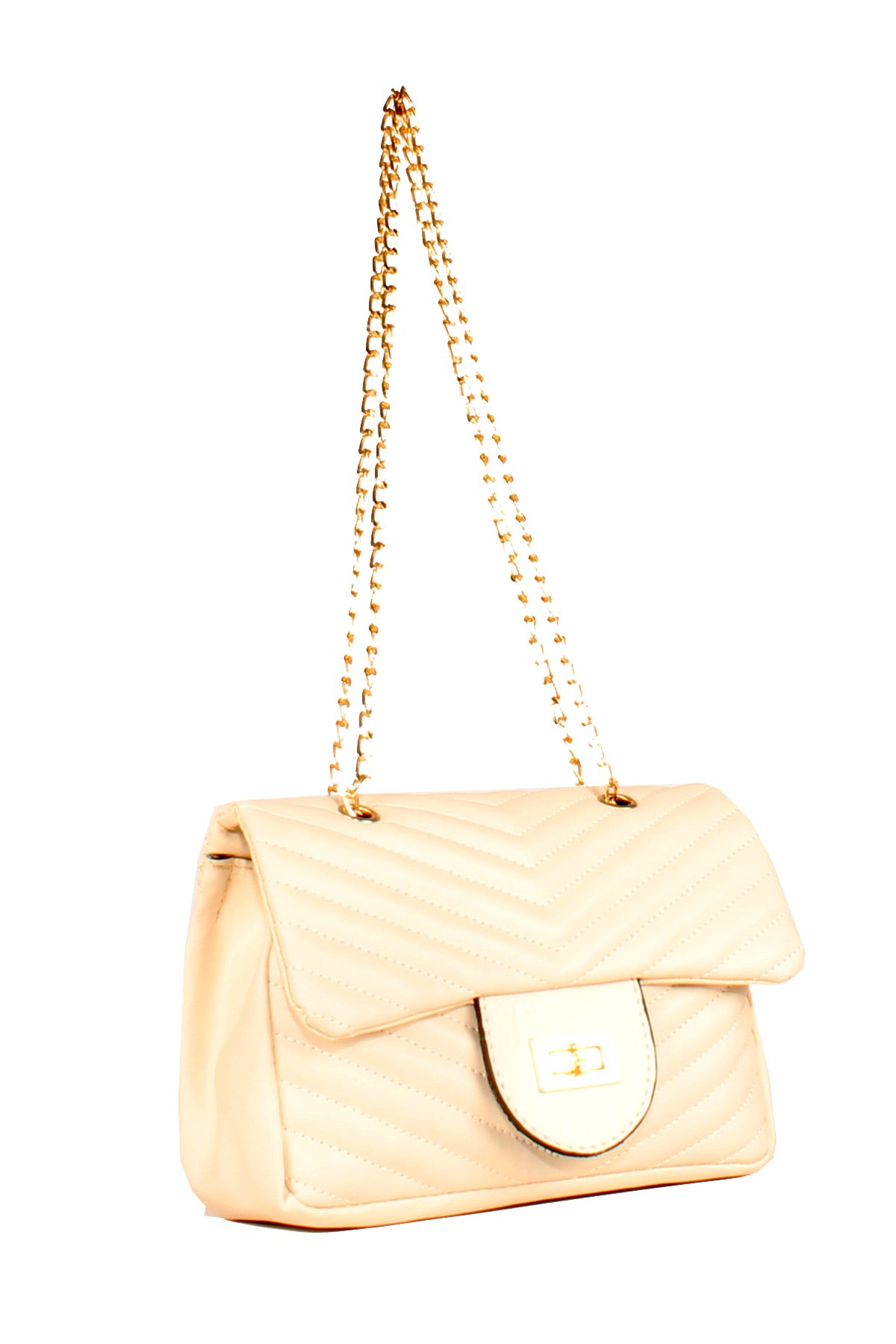 LWE20600-STalhaLuwwe Bag'sKadın Zincir Askılı Omuz Çantası (20600)