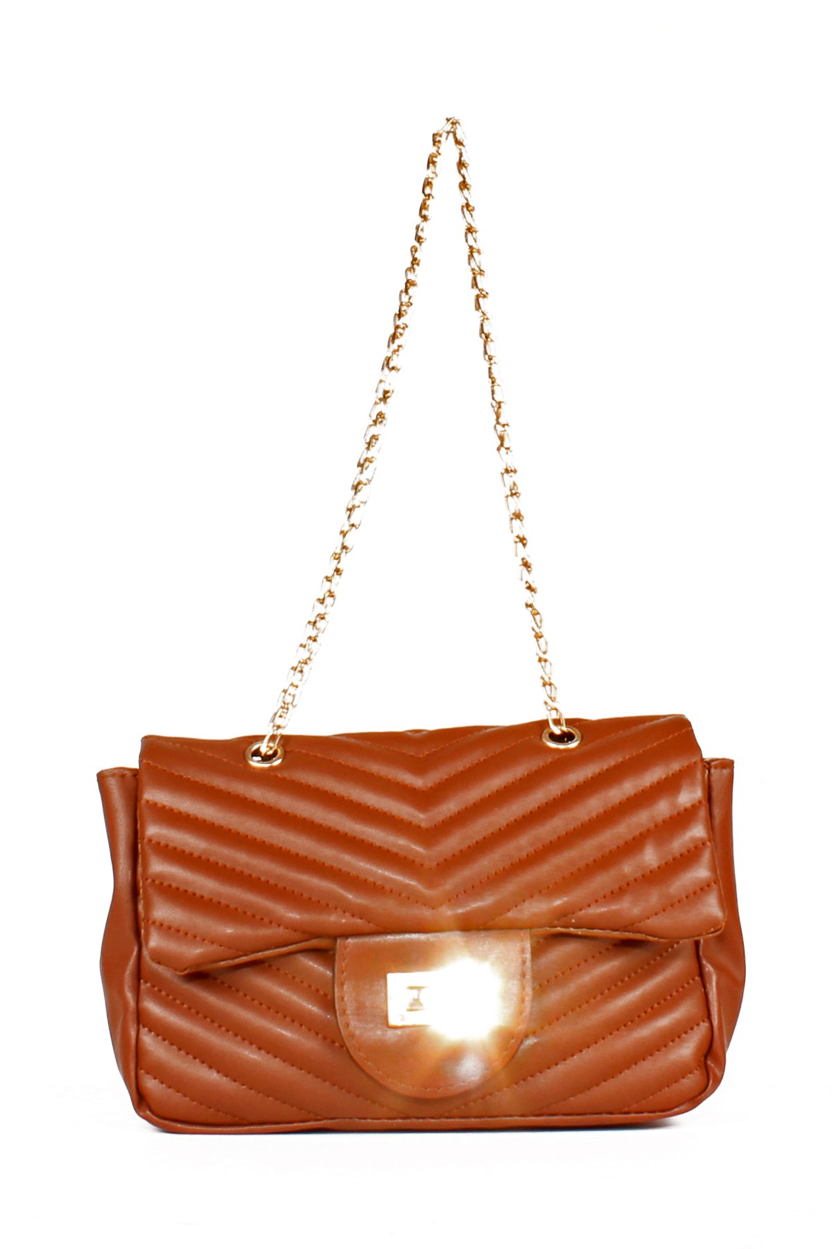 LWE20600-STalhaLuwwe Bag'sKadın Zincir Askılı Omuz Çantası (20600)