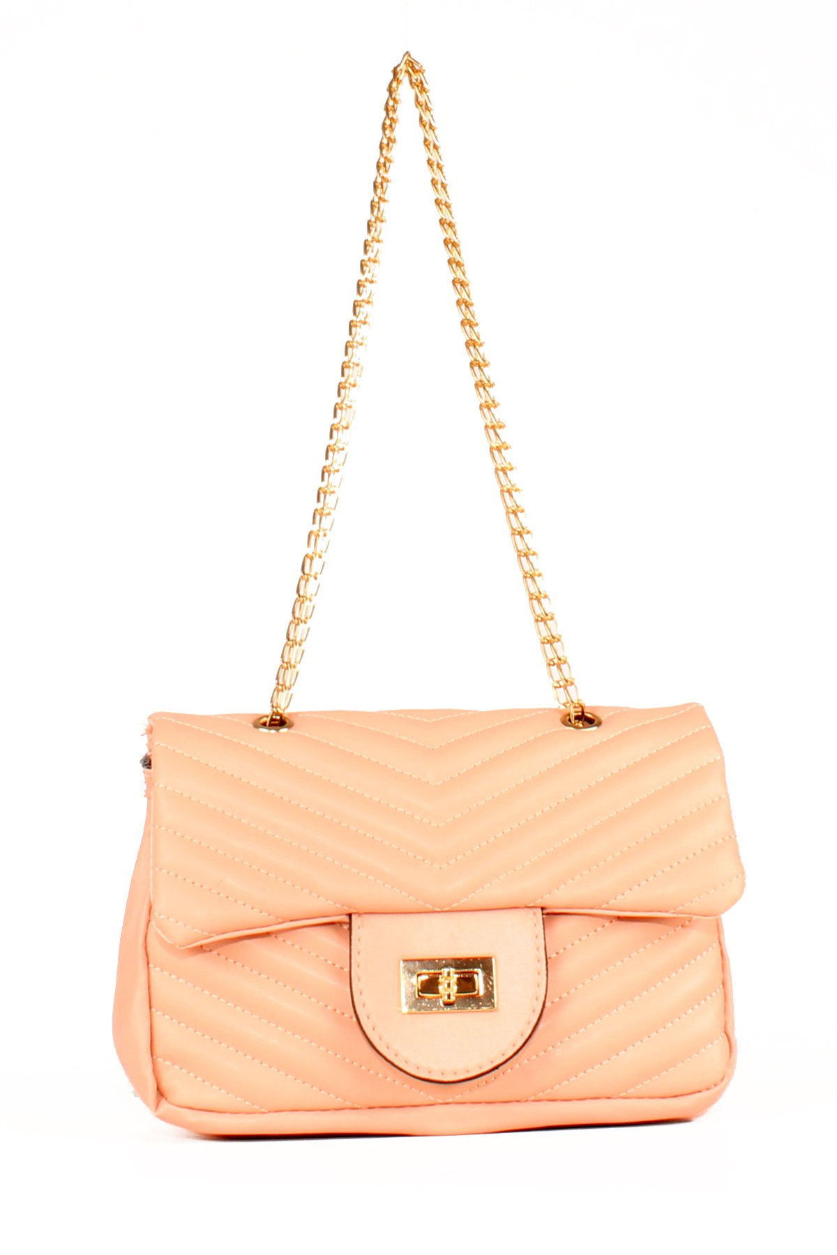 LWE20600-STalhaLuwwe Bag'sKadın Zincir Askılı Omuz Çantası (20600)