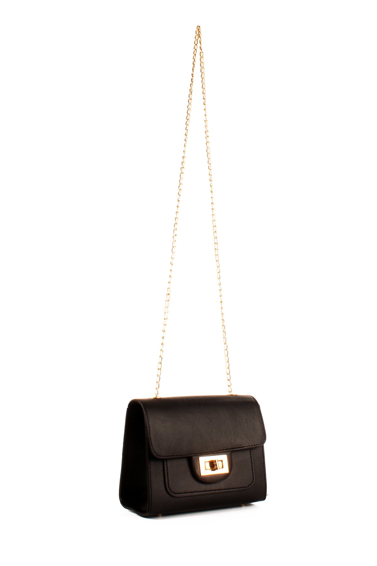 LWE20689-SyhMusabLuwwe Bag'sKadın Zincir Askılı Ön Cepli Omuz Çantası (20689)