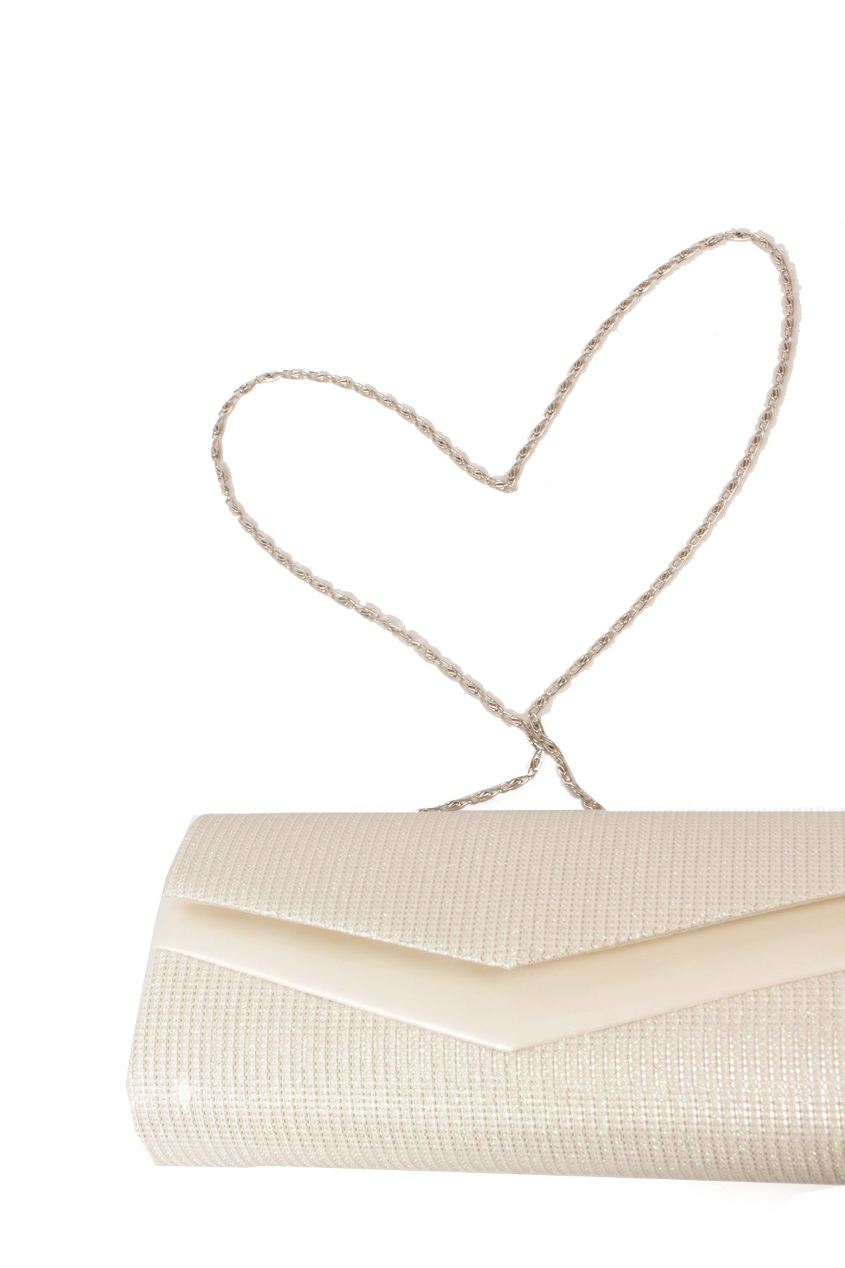 LWE10844-SyhTalhaLuwwe Bag'sKadın Zincir Askılı Simli Doku Kararmaz Aksesuar Özel Gün Abiye - Porföy El ve Omuz Çantası (10844)