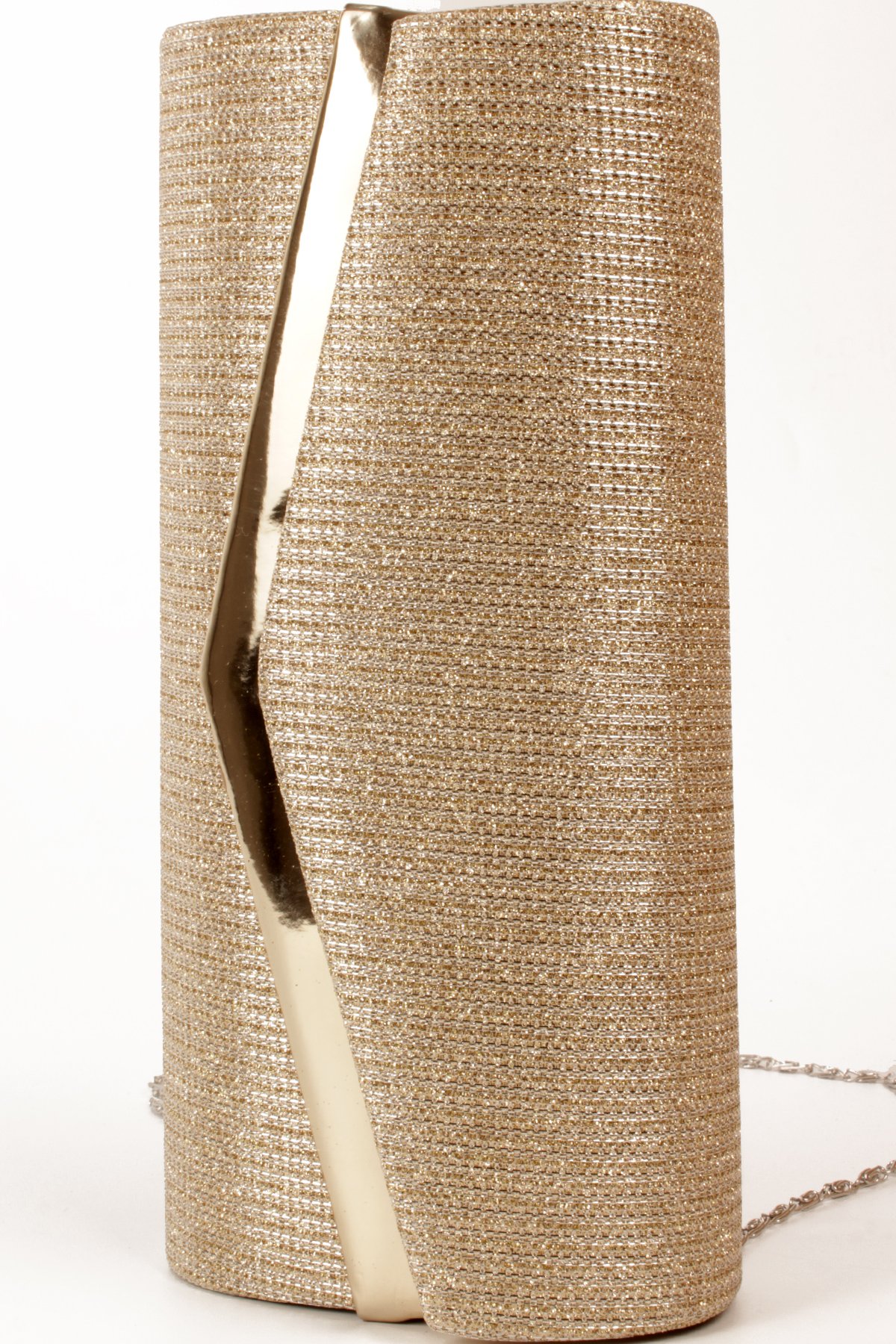 LWE10844-SyhTalhaLuwwe Bag'sKadın Zincir Askılı Simli Doku Kararmaz Aksesuar Özel Gün Abiye - Porföy El ve Omuz Çantası (10844)