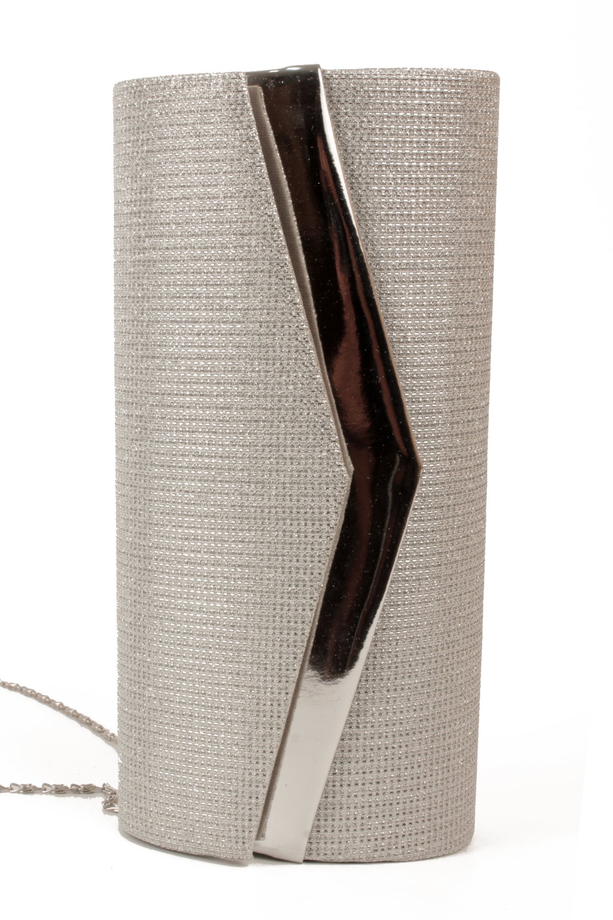 LWE10844-SyhTalhaLuwwe Bag'sKadın Zincir Askılı Simli Doku Kararmaz Aksesuar Özel Gün Abiye - Porföy El ve Omuz Çantası (10844)