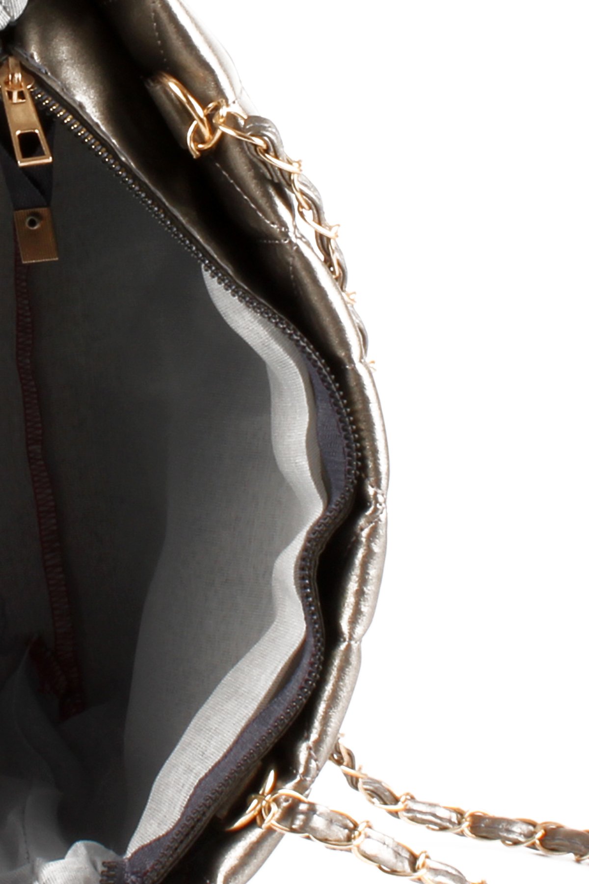 LWE10599-SOsmanlıLuwwe Bag'sKadın Zincir Deri Askılı Kapitone Omuz Çantası (10599)