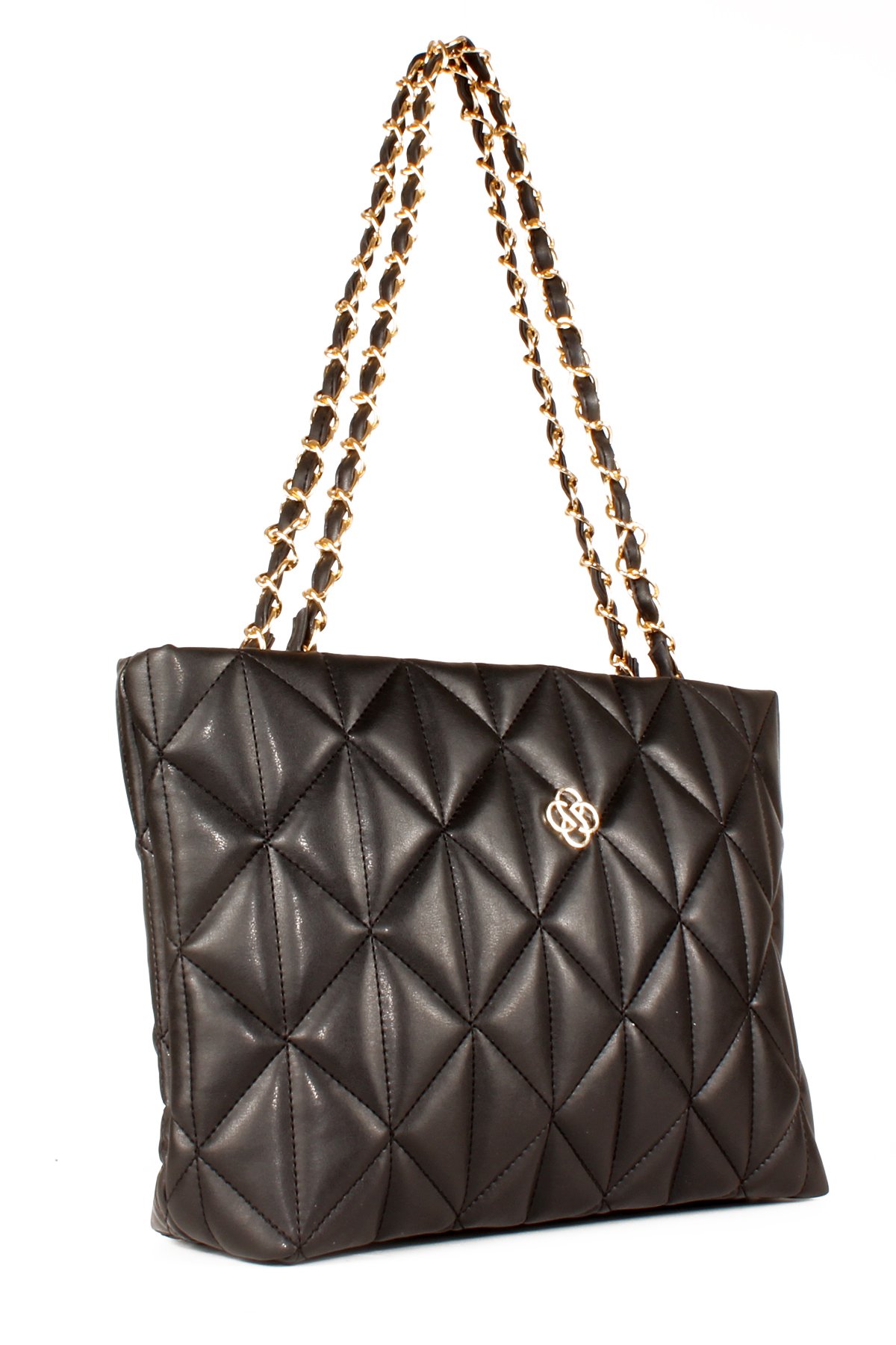 LWE10599-SOsmanlıLuwwe Bag'sKadın Zincir Deri Askılı Kapitone Omuz Çantası (10599)