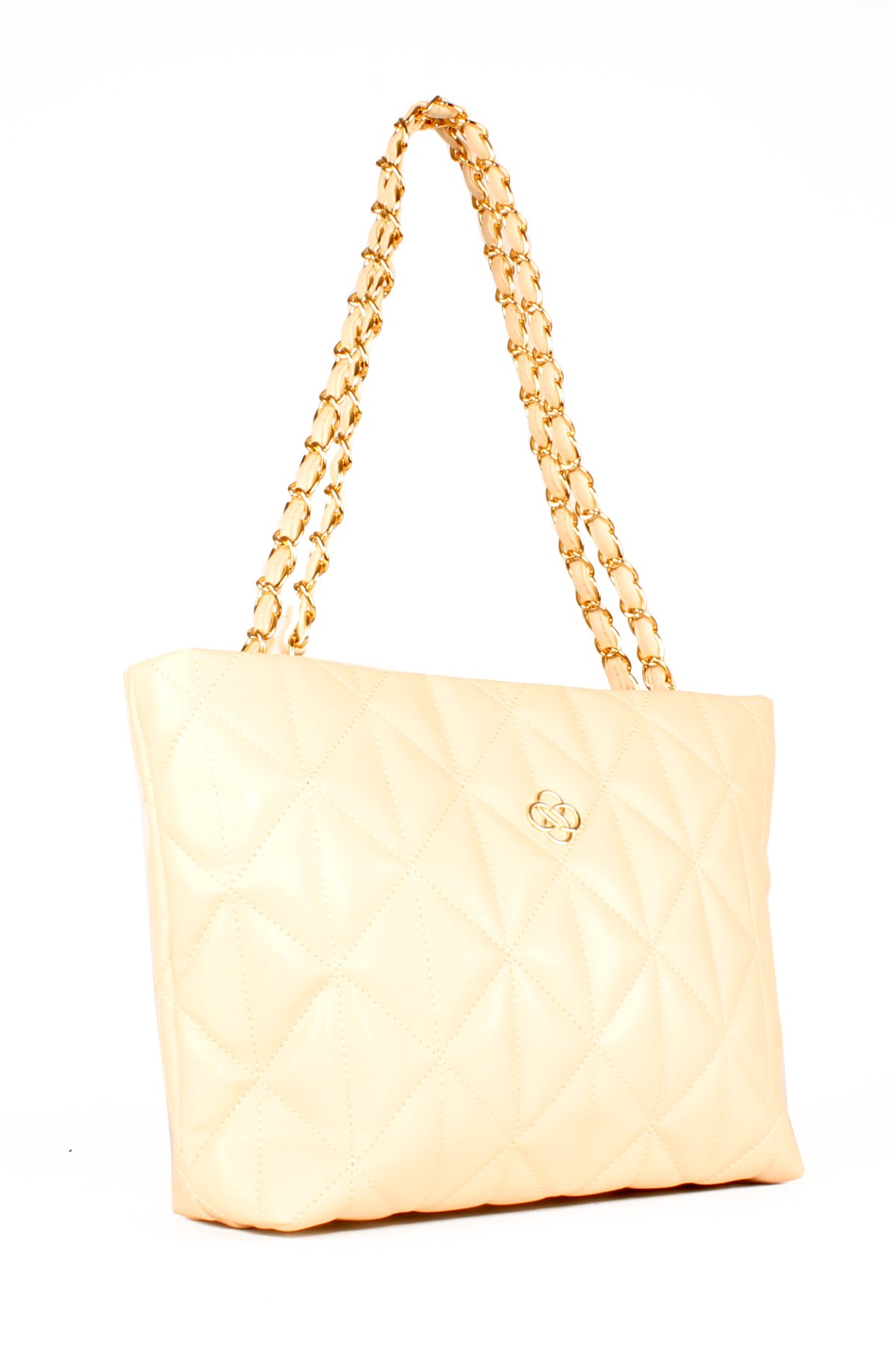 LWE10599-SOsmanlıLuwwe Bag'sKadın Zincir Deri Askılı Kapitone Omuz Çantası (10599)