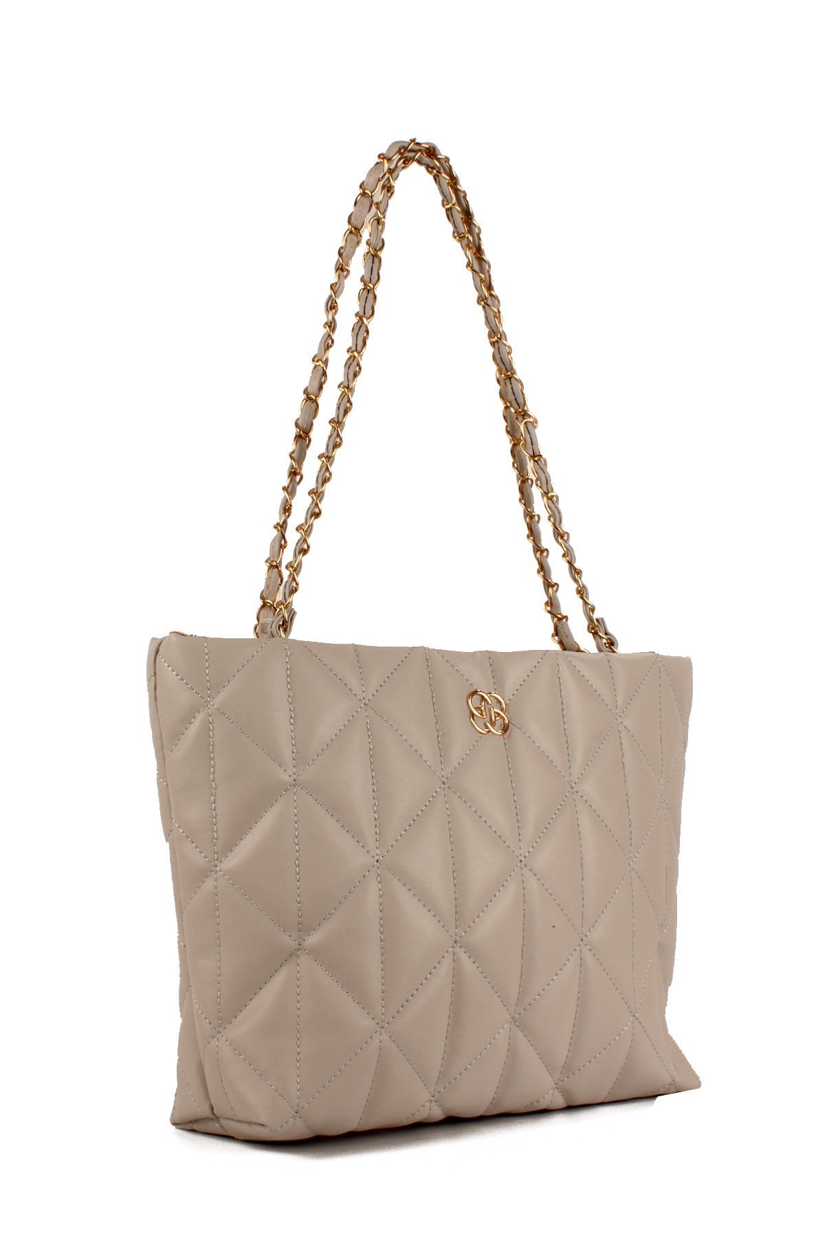 LWE10599-SOsmanlıLuwwe Bag'sKadın Zincir Deri Askılı Kapitone Omuz Çantası (10599)