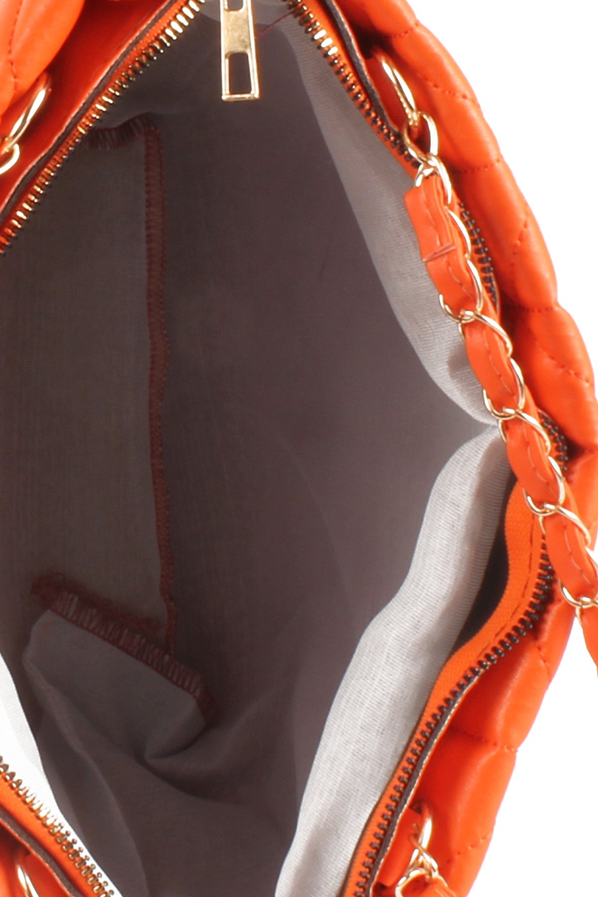 LWE10599-SOsmanlıLuwwe Bag'sKadın Zincir Deri Askılı Kapitone Omuz Çantası (10599)