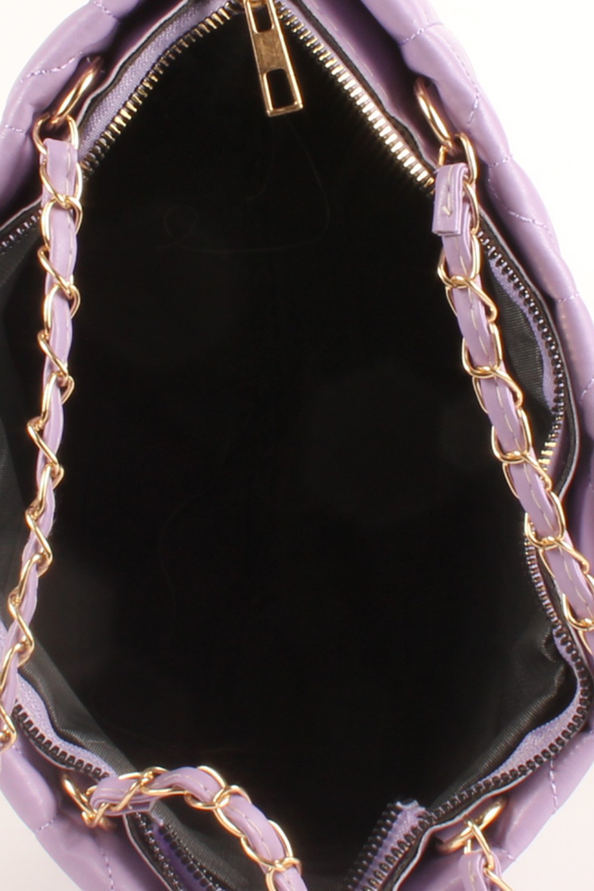 LWE10599-SOsmanlıLuwwe Bag'sKadın Zincir Deri Askılı Kapitone Omuz Çantası (10599)