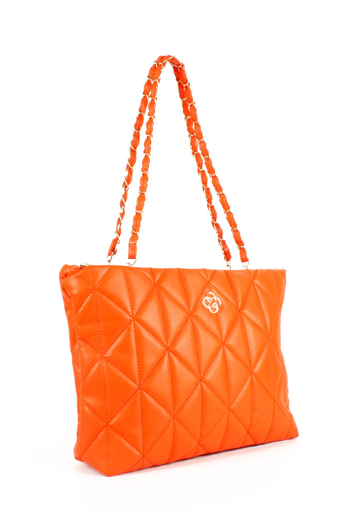 LWE10599-SOsmanlıLuwwe Bag'sKadın Zincir Deri Askılı Kapitone Omuz Çantası (10599)