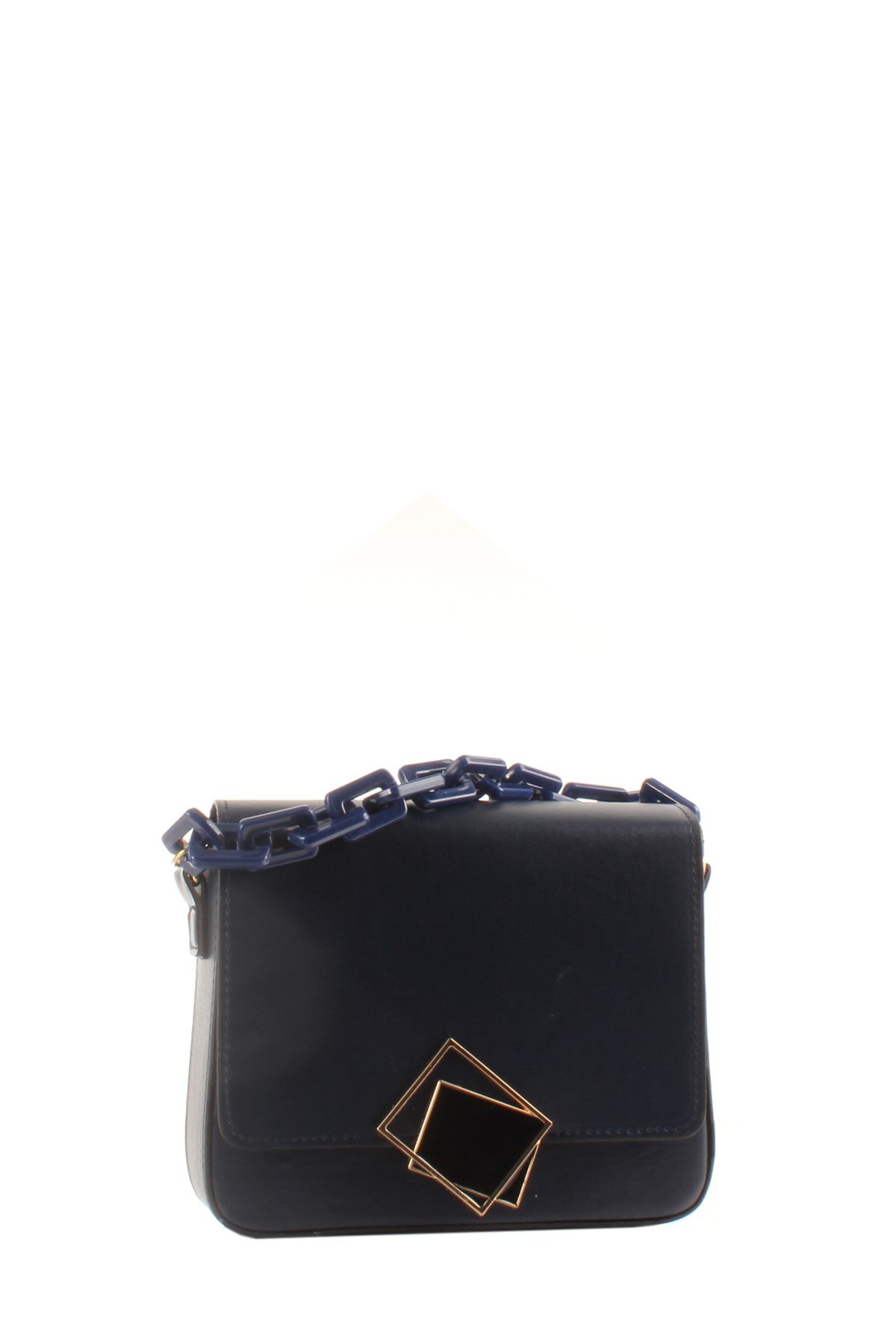 LWE20422-SLuwweLuwwe Bag'sKadın Zincir El Saplı Naturel Renk Kare El ve Omuz Çantası (20422)