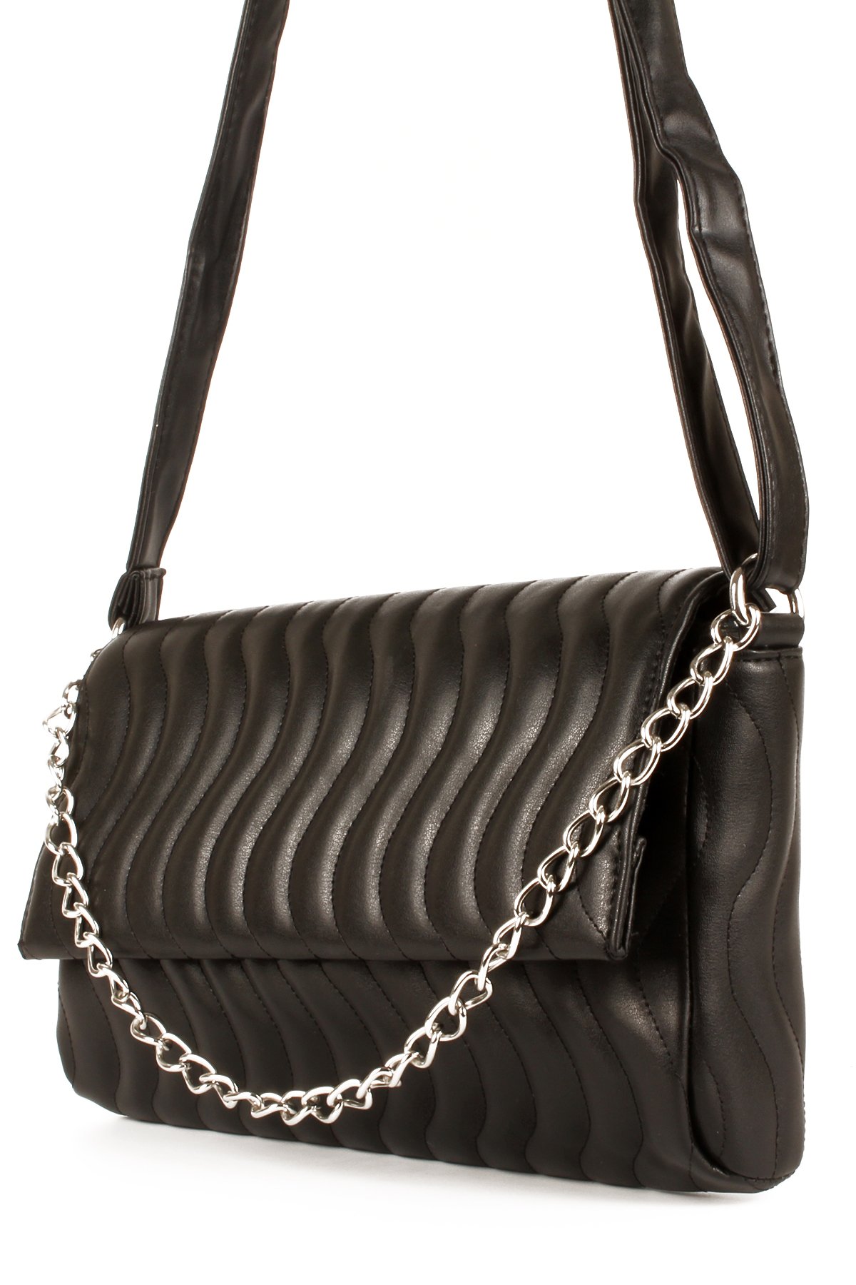 LWE10670-SyhTalhaLuwwe Bag'sKadın Zincir El Saplı Omuz Askılı Zarf Tarzı Omuz Çantası  (10670)