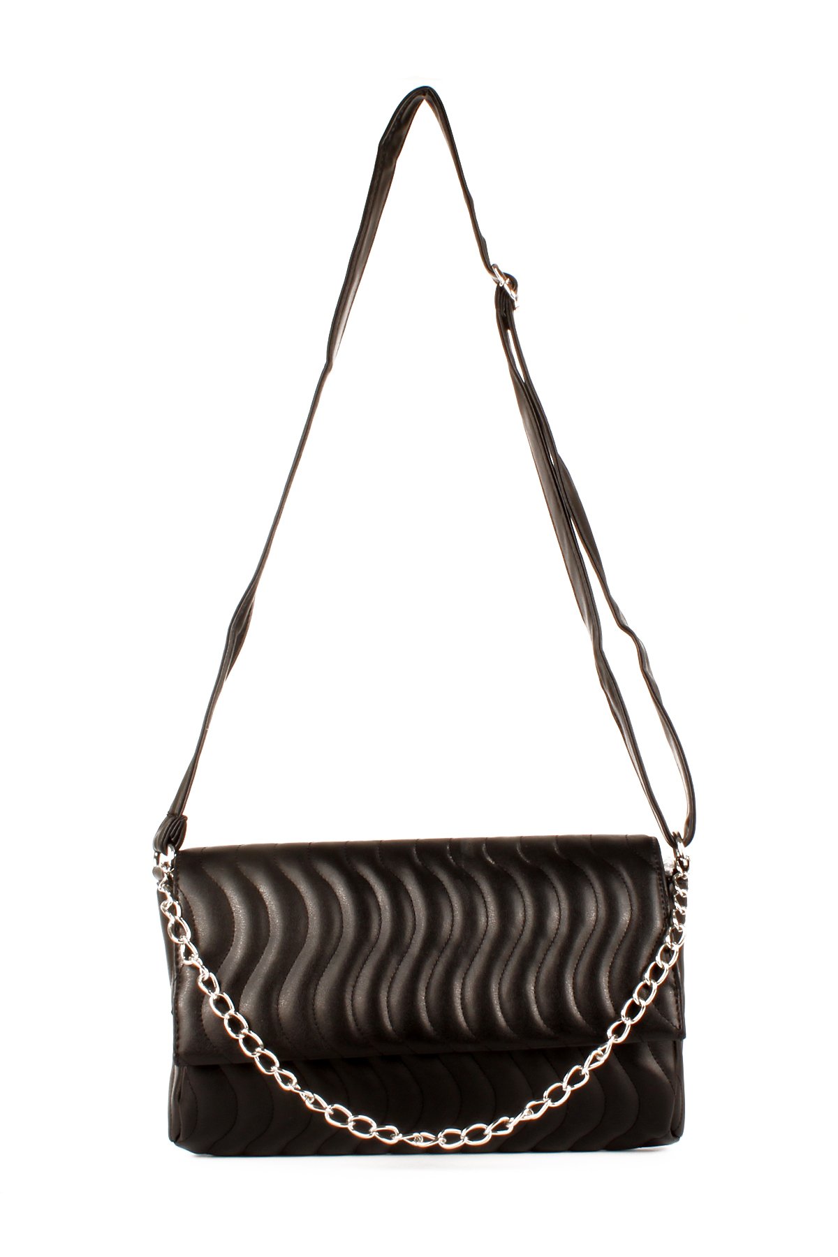 LWE10670-SyhTalhaLuwwe Bag'sKadın Zincir El Saplı Omuz Askılı Zarf Tarzı Omuz Çantası  (10670)