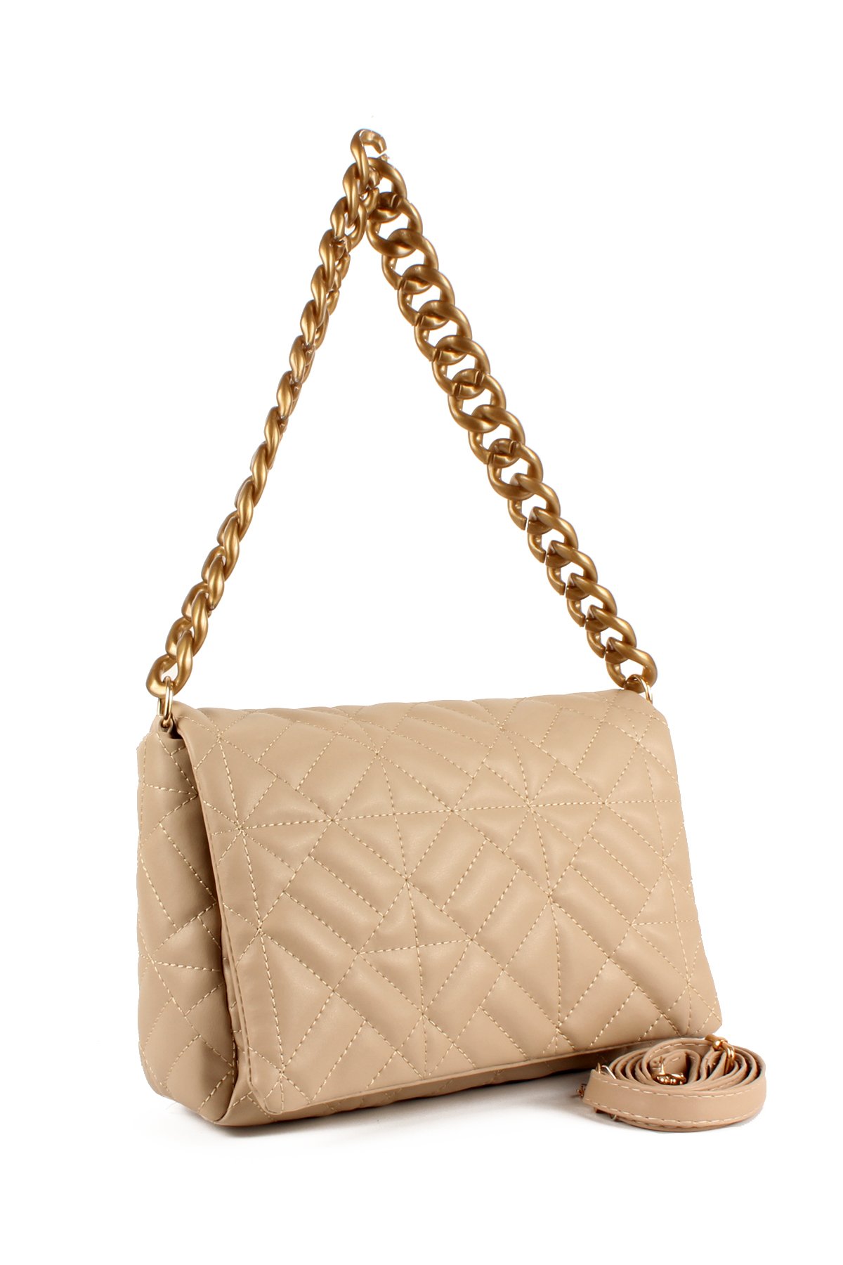 LWE10723-SyhTalhaLuwwe Bag'sKadın Zincir Saplı Omuz Askılı Nakışlı El ve Omuz Çantası (10723)