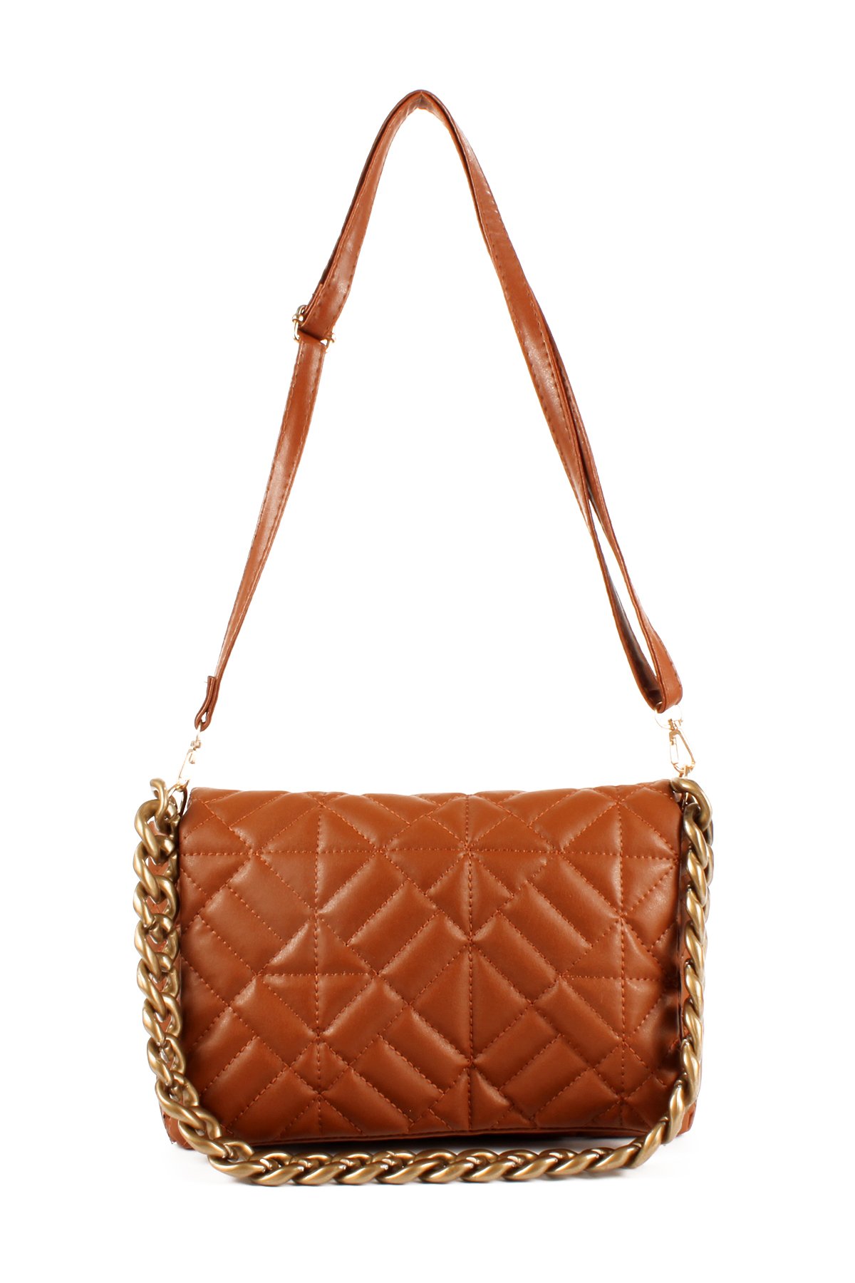 LWE10723-SyhTalhaLuwwe Bag'sKadın Zincir Saplı Omuz Askılı Nakışlı El ve Omuz Çantası (10723)