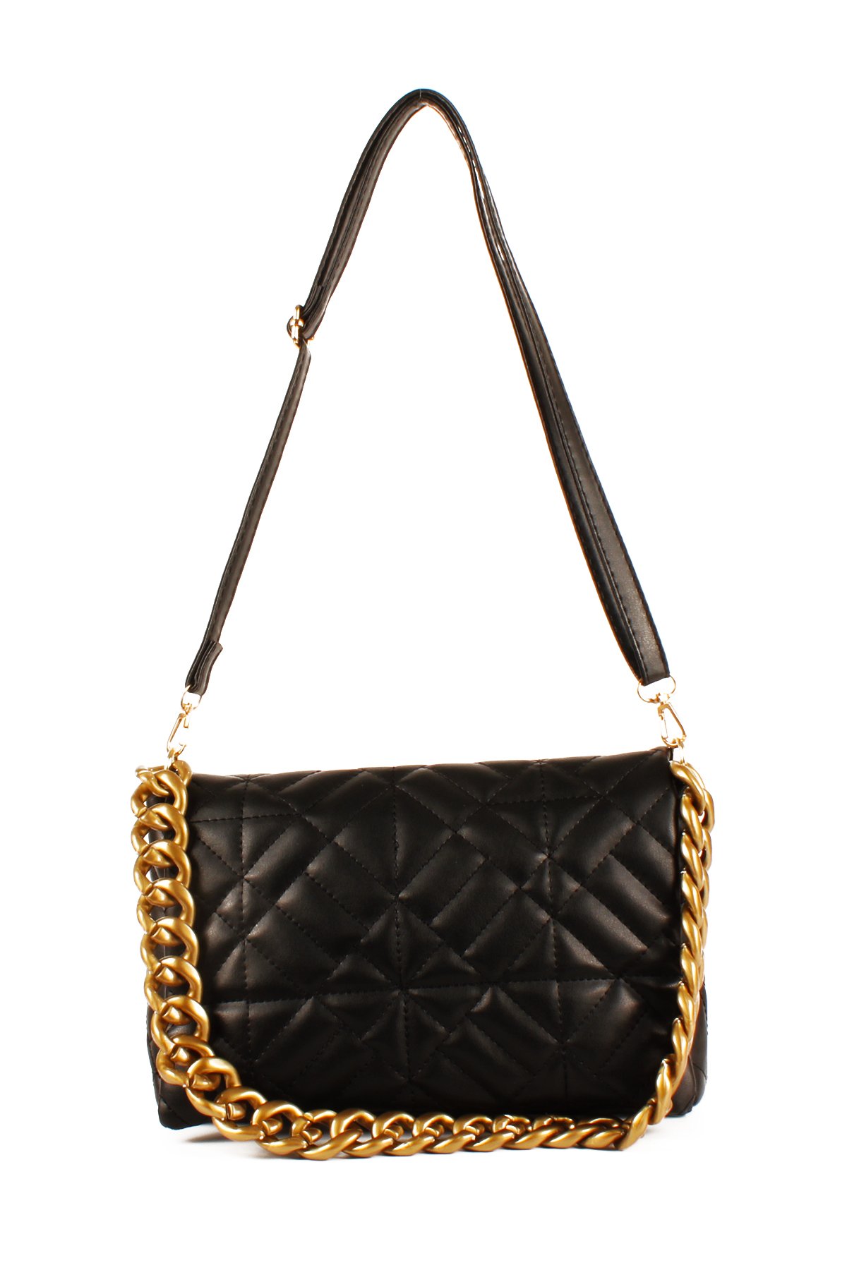 LWE10723-SyhTalhaLuwwe Bag'sKadın Zincir Saplı Omuz Askılı Nakışlı El ve Omuz Çantası (10723)