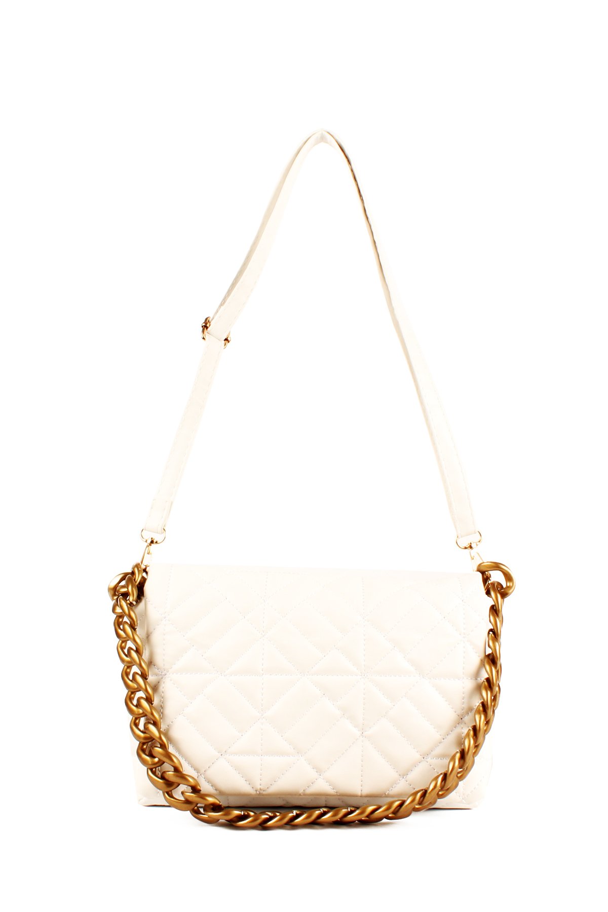 LWE10723-SyhTalhaLuwwe Bag'sKadın Zincir Saplı Omuz Askılı Nakışlı El ve Omuz Çantası (10723)