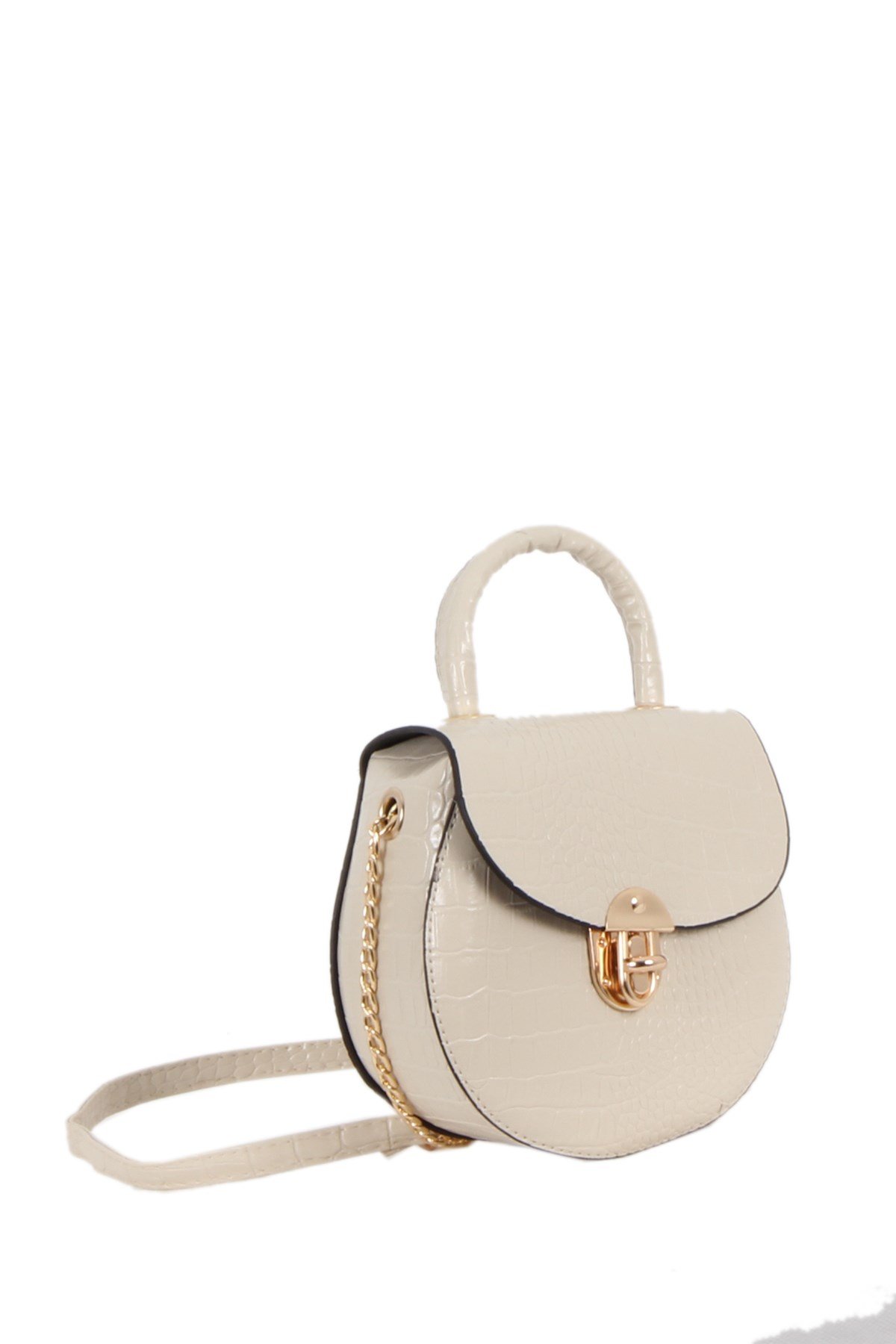 LWE20274-KrmLuwweLuwwe Bag'sKrem-Kadın El ve Omuz Çantası (LWE20274-Krm)