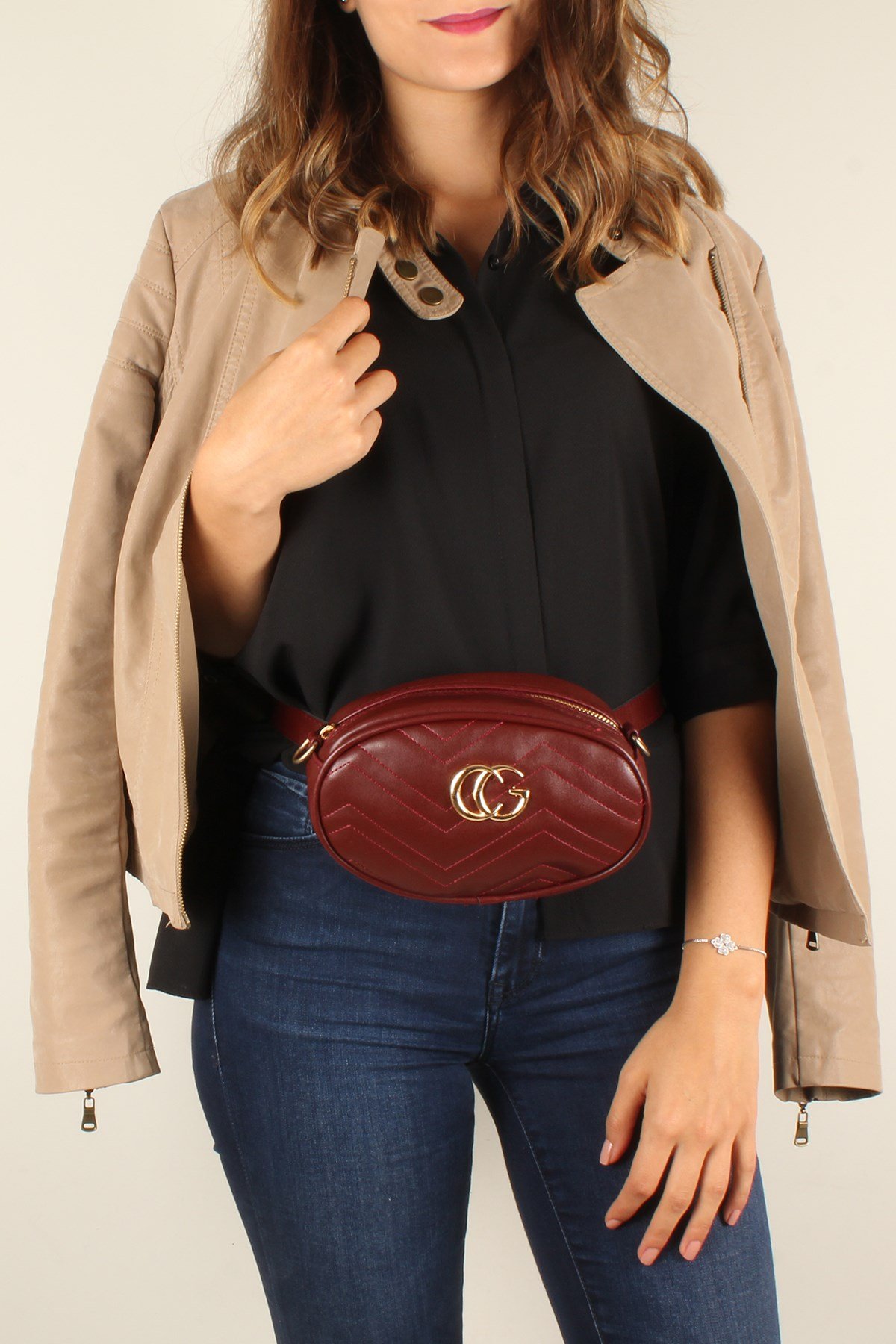 LWE20209-BRDLuwweLuwwe Bag'sLuwwe Bag's -Kadın Bel Çantası