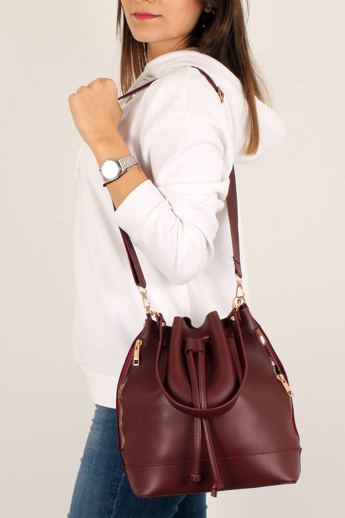 LWE20238-BRDLuwweLuwwe Bag'sLuwwe Bag's -Kadın El ve Omuz Çantası