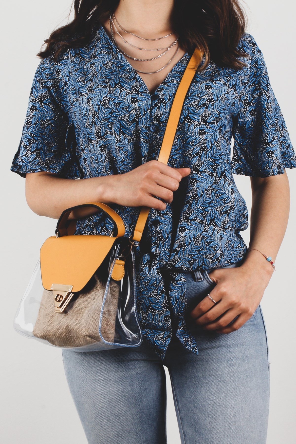 LWE20285-SRILuwweLuwwe Bag'sSarı Kadın El ve Omuz Çantası (LWE20285-SRI)