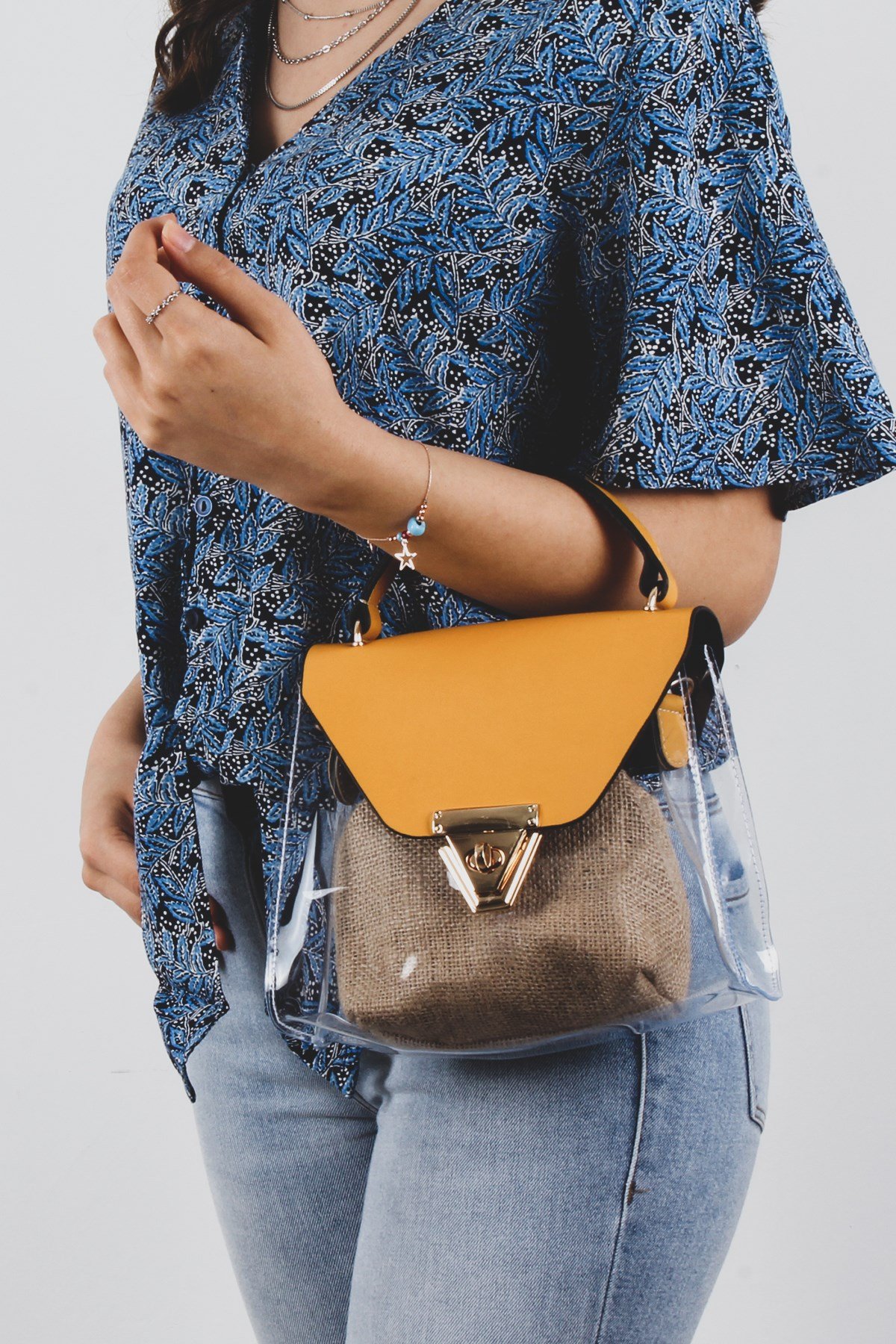 LWE20285-SRILuwweLuwwe Bag'sSarı Kadın El ve Omuz Çantası (LWE20285-SRI)