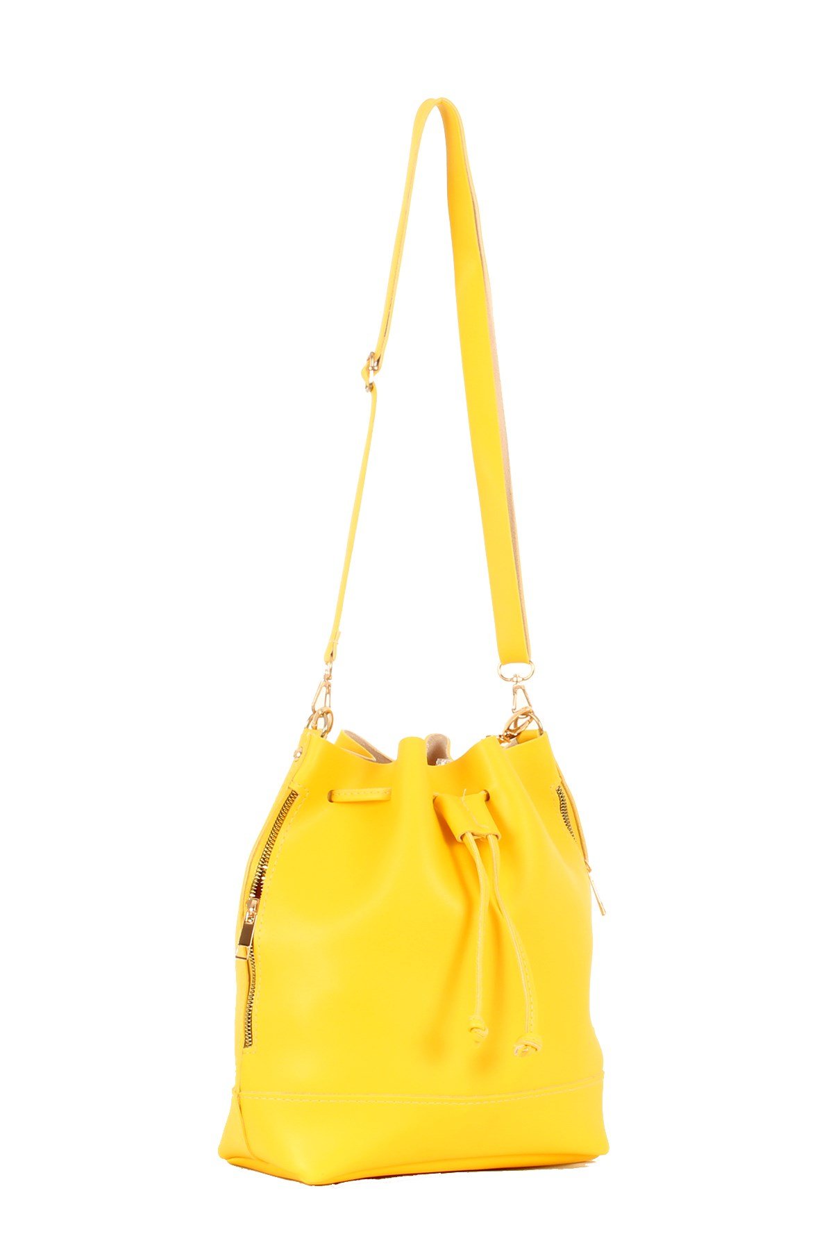 LWE20238-SRILuwweLuwwe Bag'sSarı Kadın Kol Çantası LWE20238-SRI