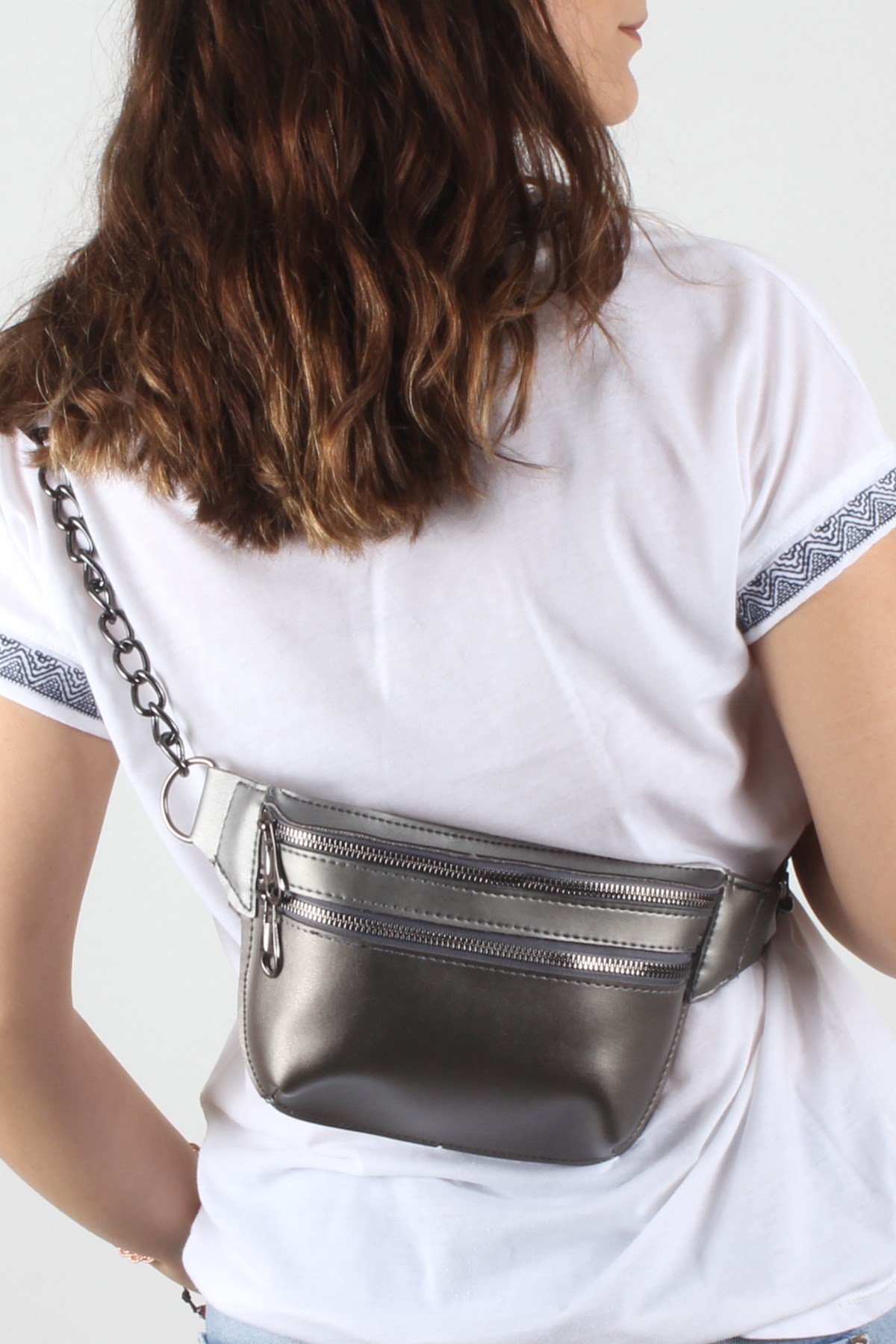 LWE20297-SLuwweLuwwe Bag'sSiyah Kadın Bel ve Göğüs Çantası (LWE20297-S)