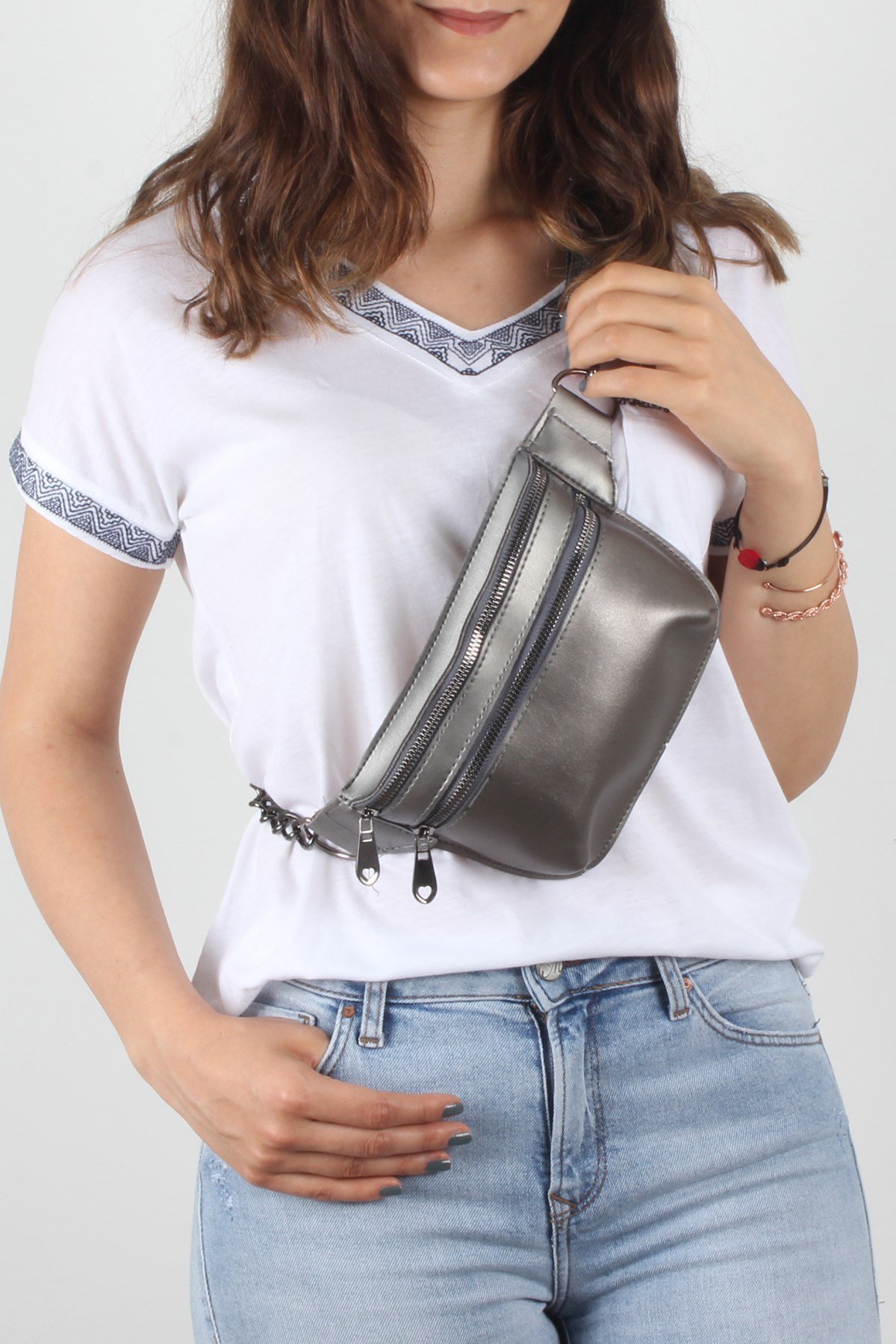 LWE20297-SLuwweLuwwe Bag'sSiyah Kadın Bel ve Göğüs Çantası (LWE20297-S)