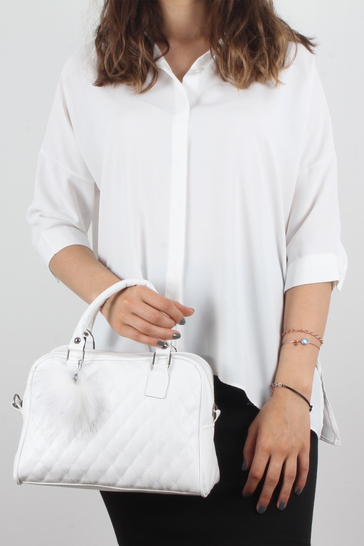 LWE20294-SLuwweLuwwe Bag'sSiyah Kadın El ve Omuz Çantası (LWE20294-S)