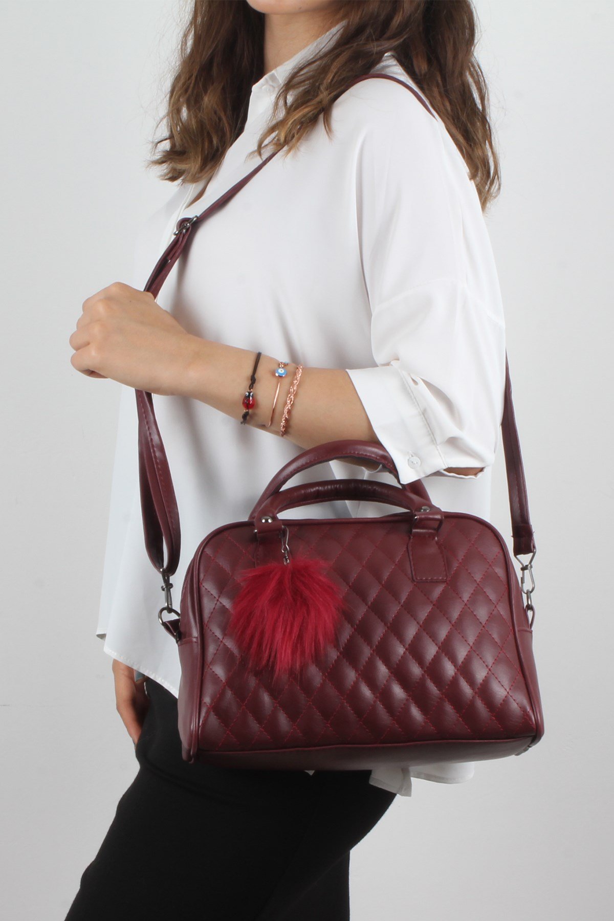 LWE20294-SLuwweLuwwe Bag'sSiyah Kadın El ve Omuz Çantası (LWE20294-S)