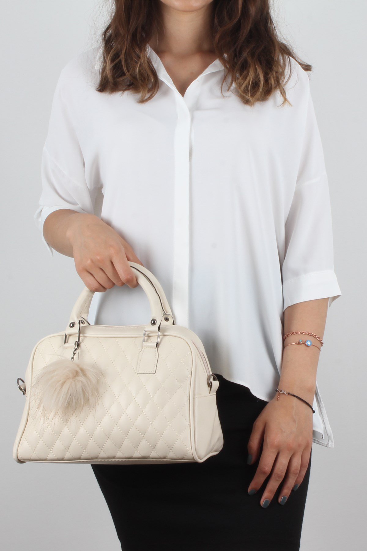 LWE20294-SLuwweLuwwe Bag'sSiyah Kadın El ve Omuz Çantası (LWE20294-S)