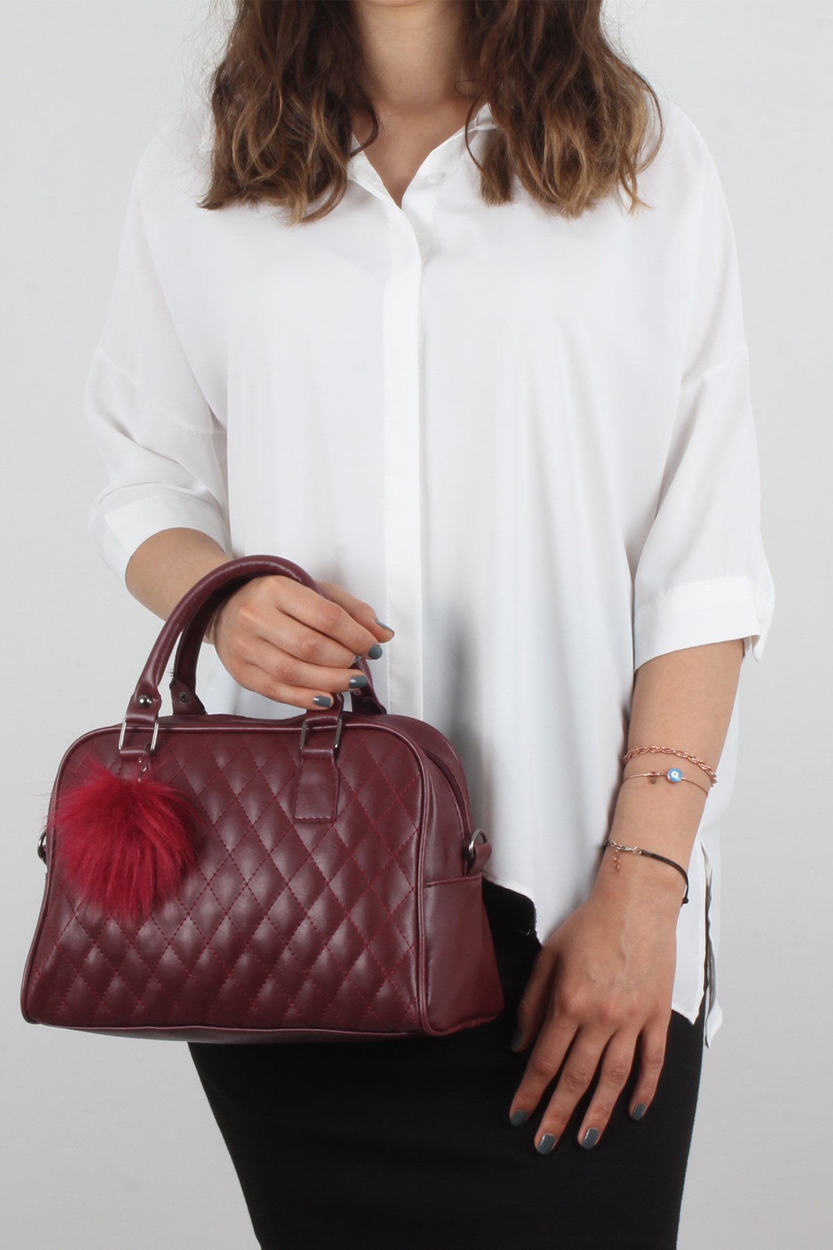 LWE20294-SLuwweLuwwe Bag'sSiyah Kadın El ve Omuz Çantası (LWE20294-S)