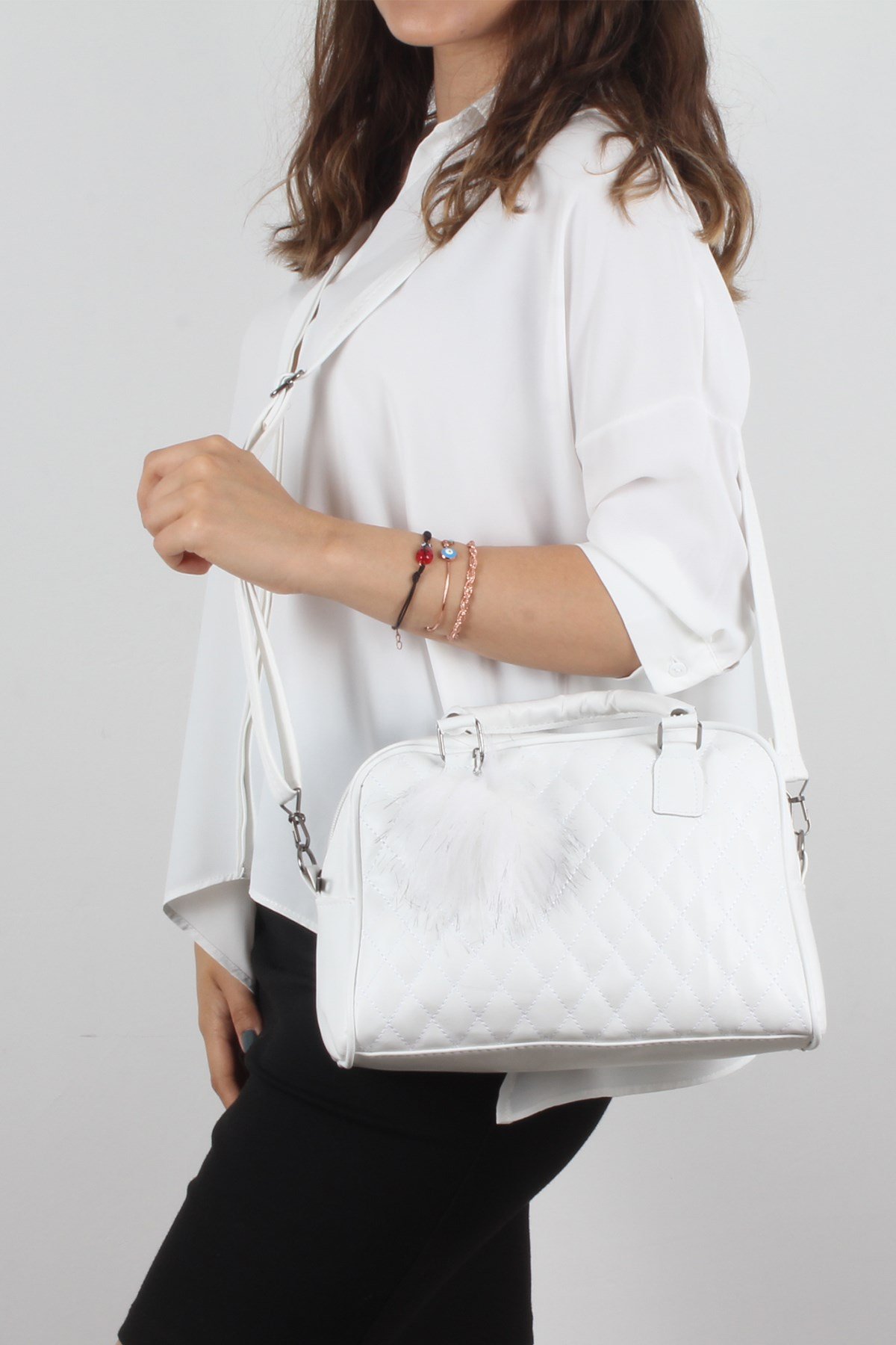 LWE20294-SLuwweLuwwe Bag'sSiyah Kadın El ve Omuz Çantası (LWE20294-S)