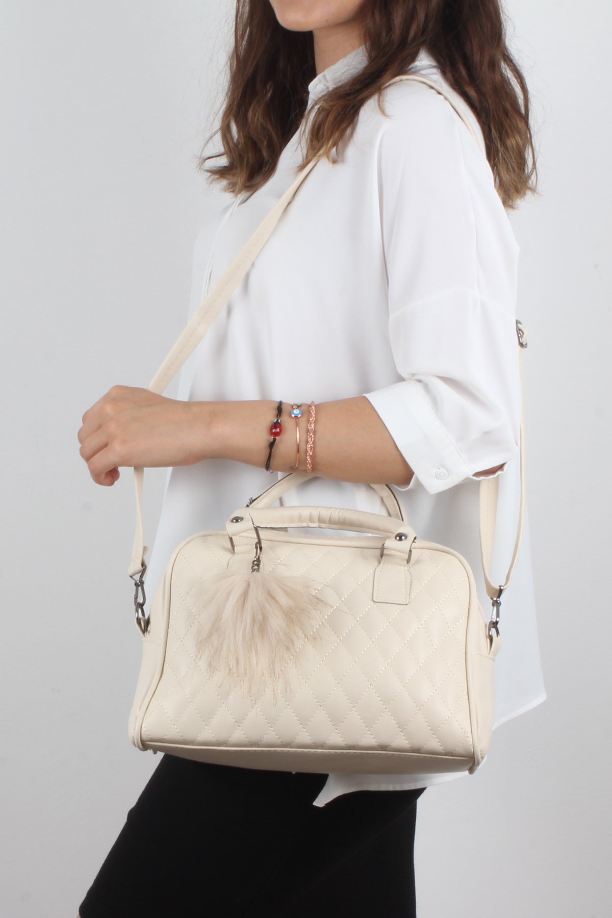 LWE20294-SLuwweLuwwe Bag'sSiyah Kadın El ve Omuz Çantası (LWE20294-S)