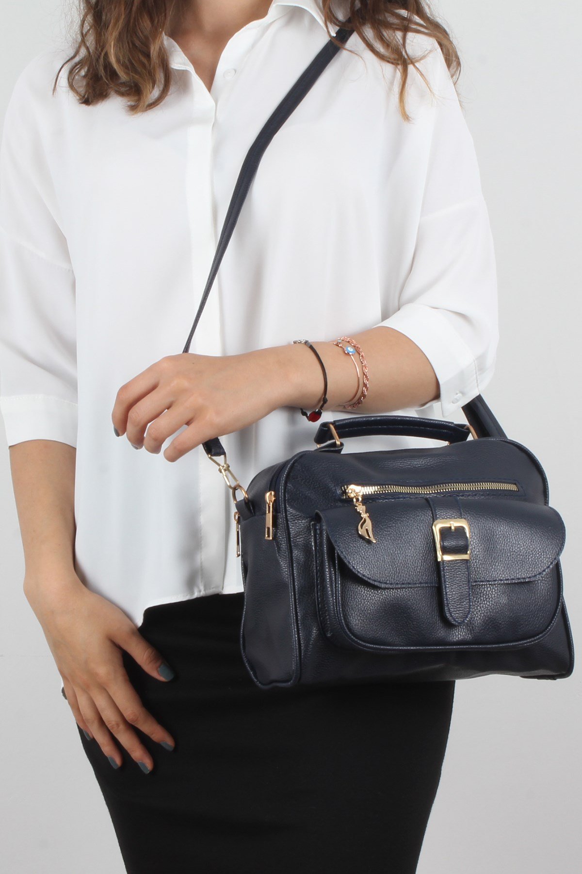 LWE20295-SLuwweLuwwe Bag'sSiyah Kadın El ve Omuz Çantası (LWE20295-S)