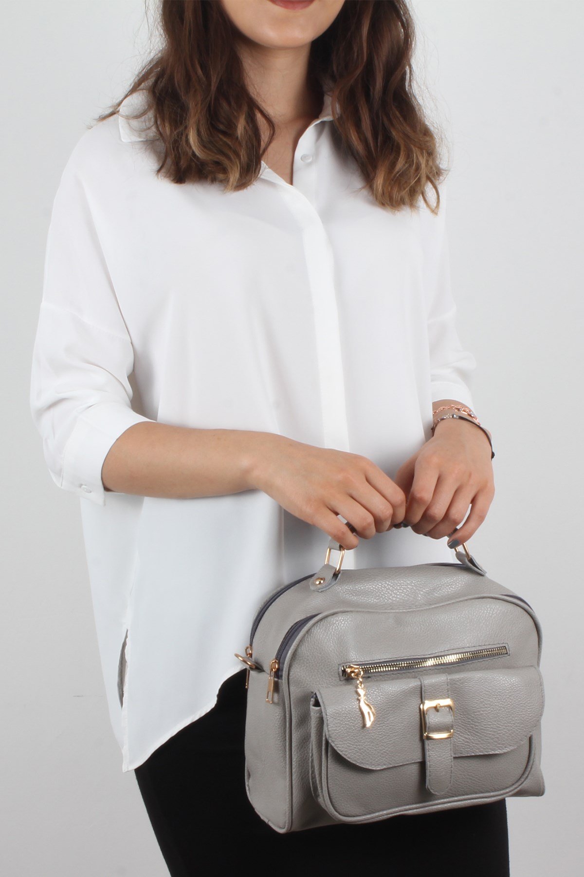 LWE20295-SLuwweLuwwe Bag'sSiyah Kadın El ve Omuz Çantası (LWE20295-S)