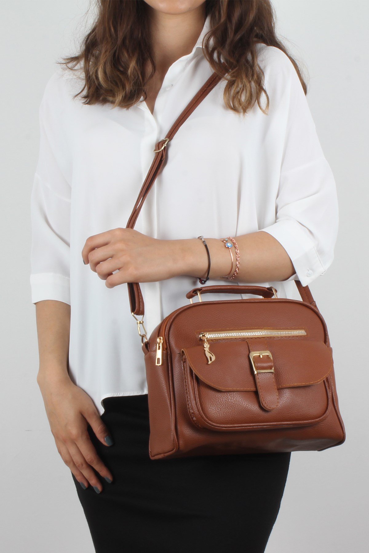 LWE20295-SLuwweLuwwe Bag'sSiyah Kadın El ve Omuz Çantası (LWE20295-S)