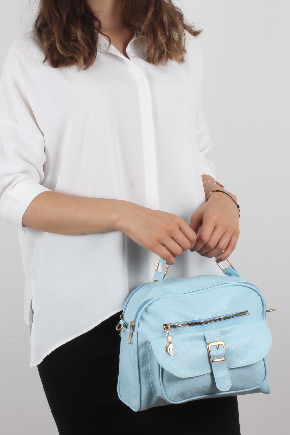 LWE20295-SLuwweLuwwe Bag'sSiyah Kadın El ve Omuz Çantası (LWE20295-S)