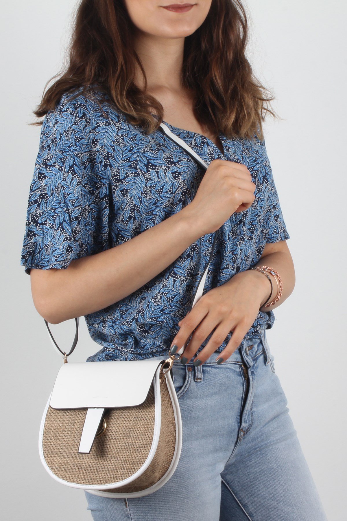 LWE20292-SLuwweLuwwe Bag'sSiyah Kadın Hasır Omuz Çantası (LWE20292-S)