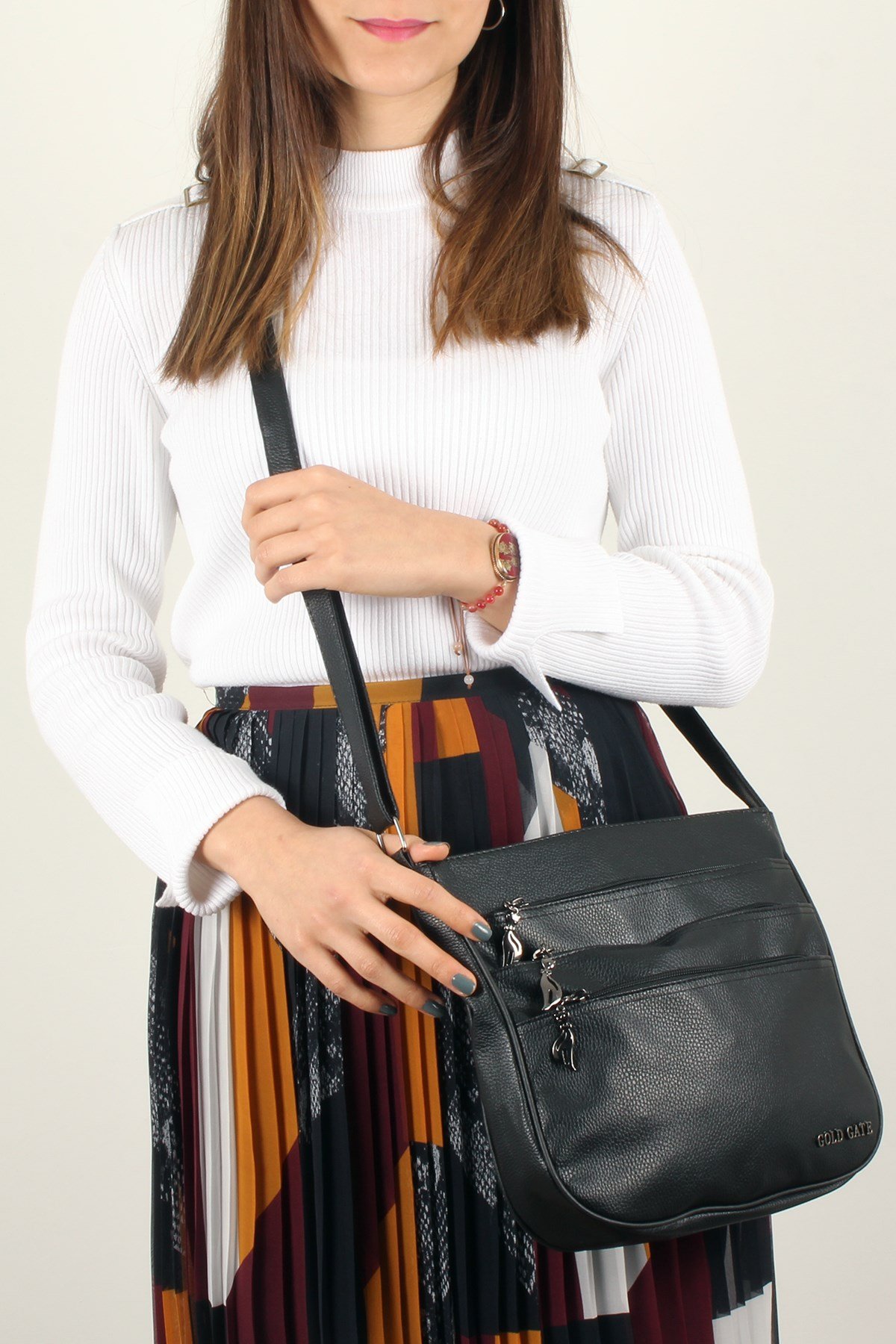 LWE20266-SLuwweLuwwe Bag'sSiyah-Kadın Omuz Çantası (LWE20266-S)