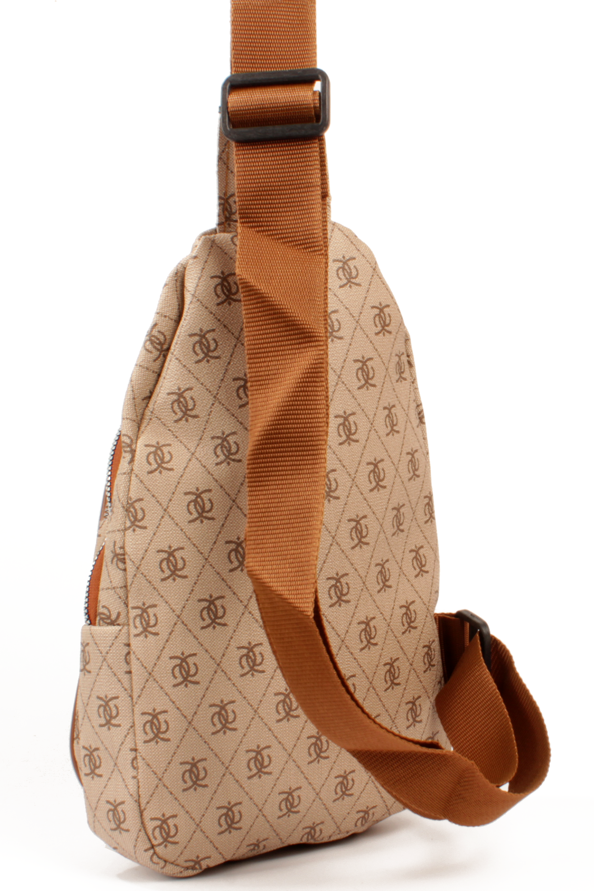 LWE20789-SyhTalhaLuwwe Bag'sUnisex Üç Bölmeli -Kulaklık Şarj Çıkış Yeri- Desenli Deri Kolon Askılı Göğüs ve Sırt Çantası (20789)