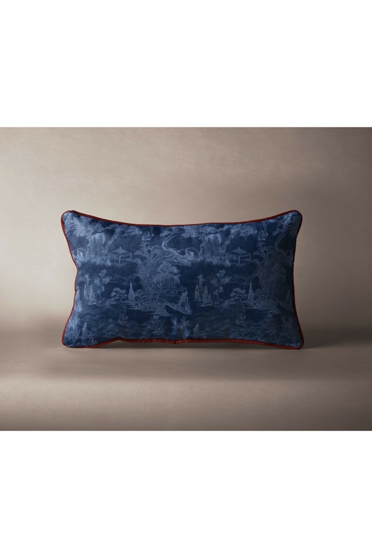 Blue Land Pillow