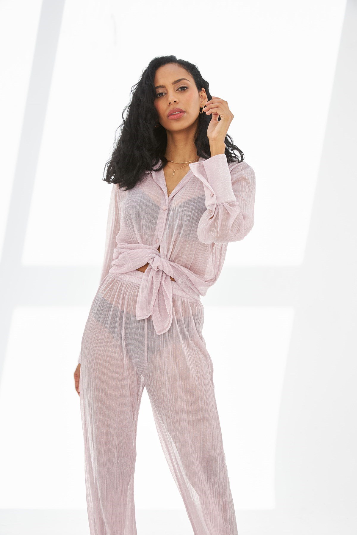 Penelope Transparan Pijama Takımı