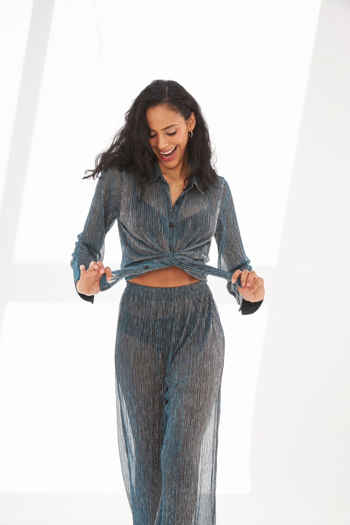 Penelope Transparan Pijama Takımı